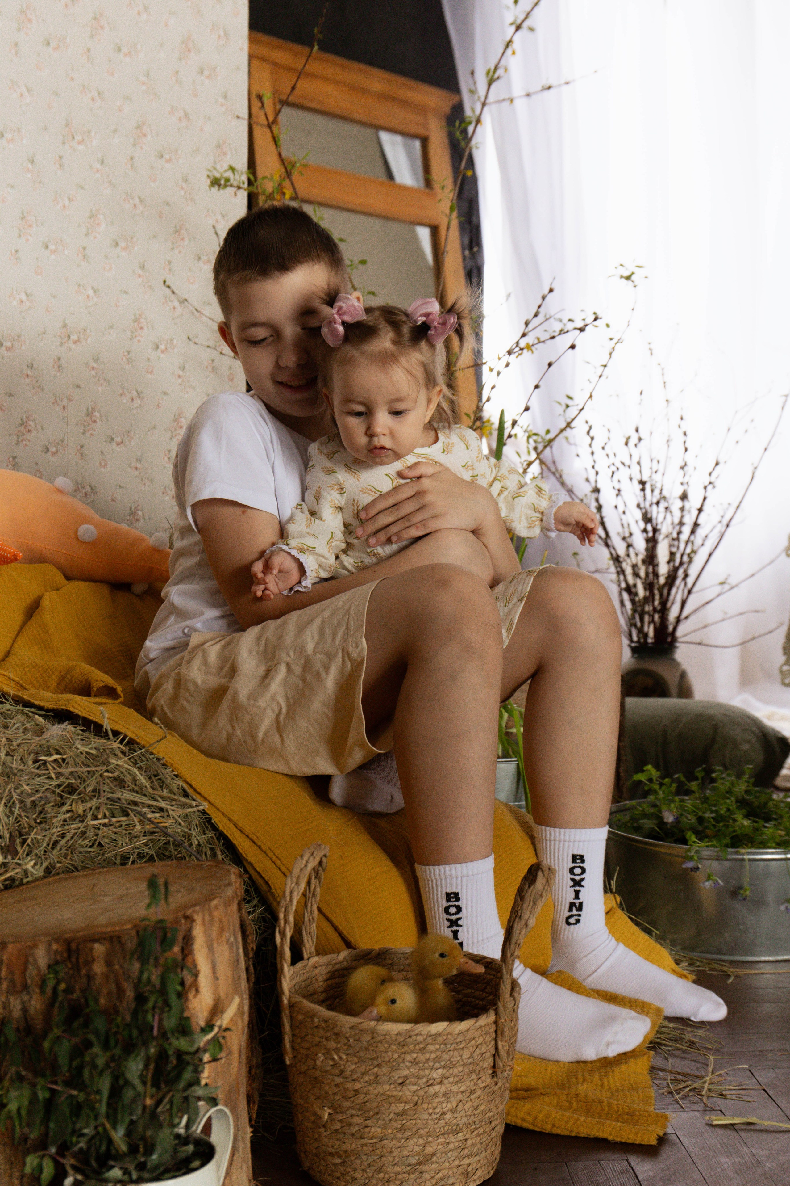 Марина с детками