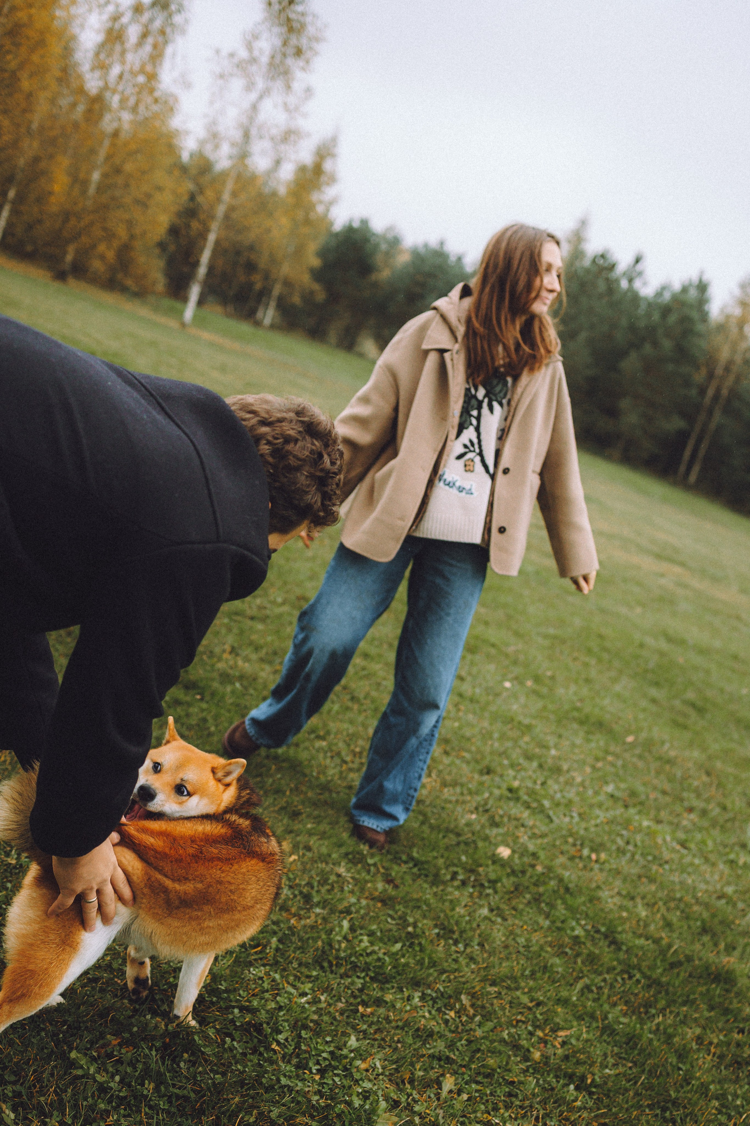 Настя, Юра и Скай