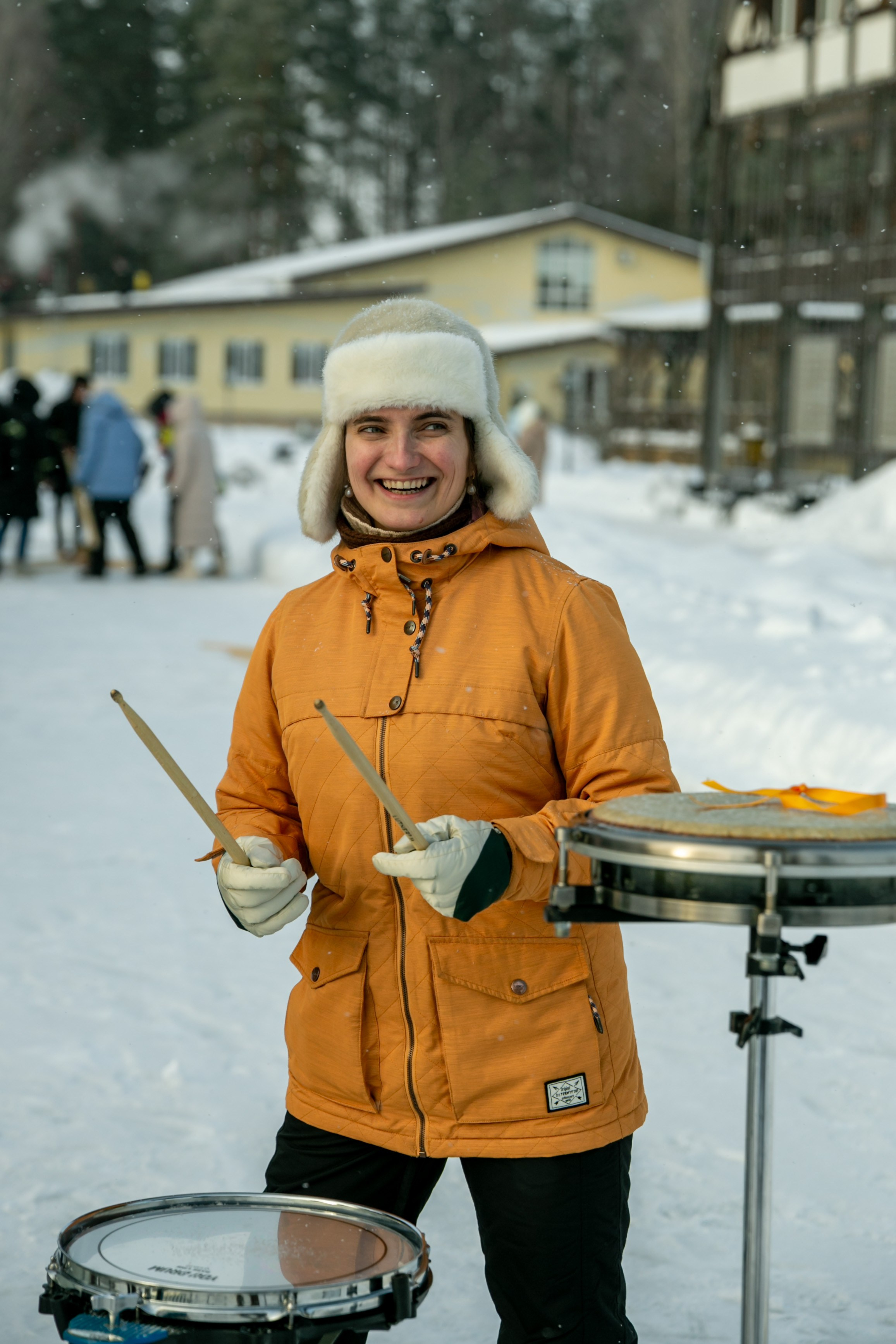 Зимний тимбилдинг. Фотограф Ершова Светлана