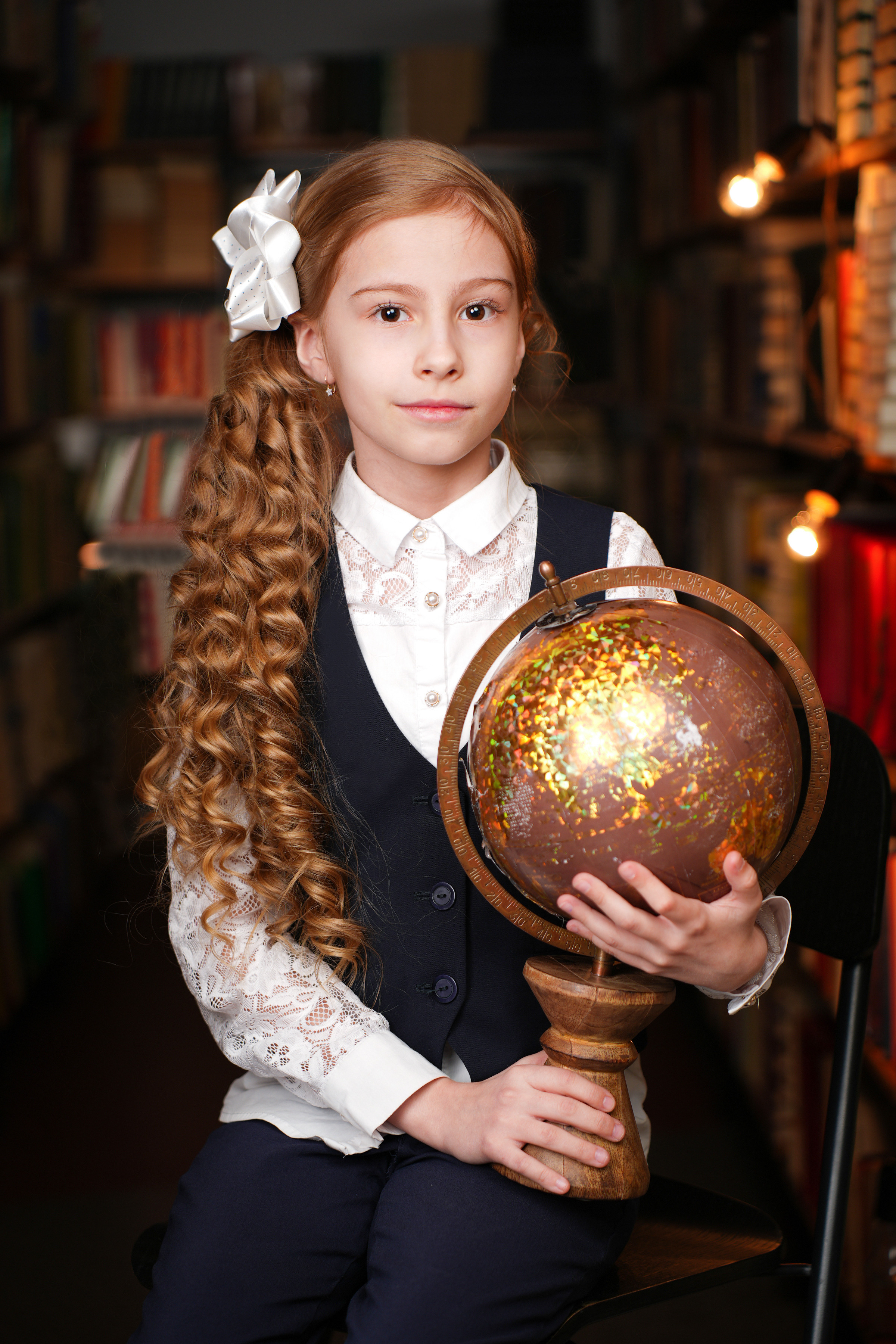 Фон начальные классы. Школьная фотография Поповы