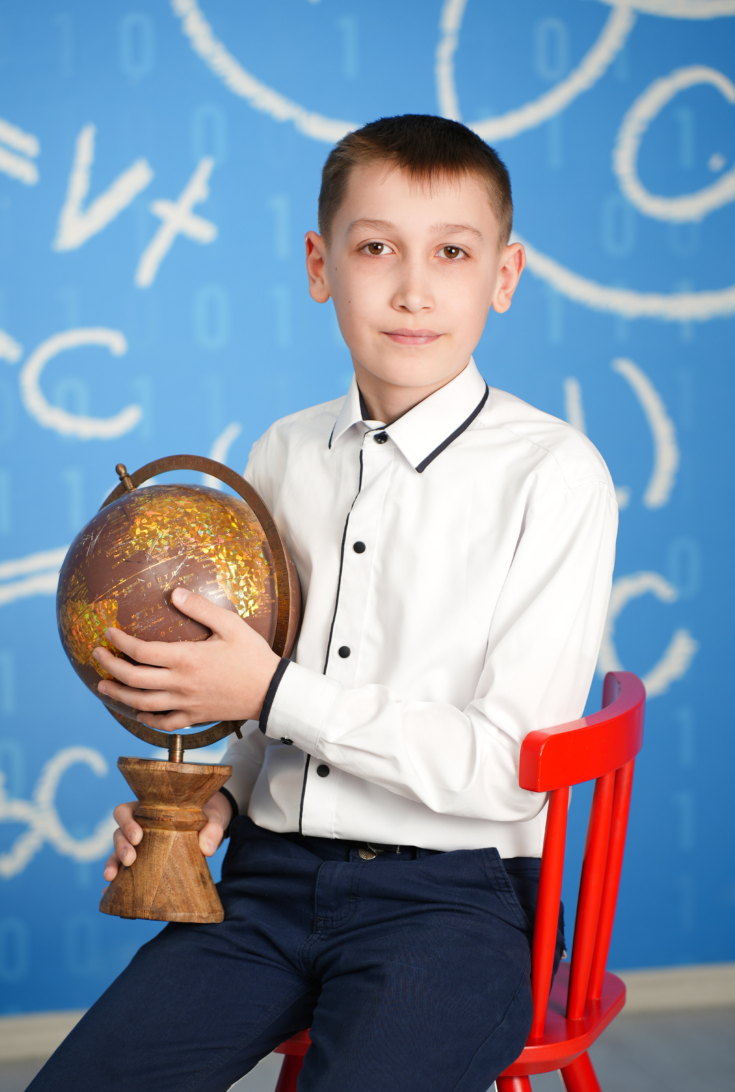 Фон начальные классы. Школьная фотография Поповы