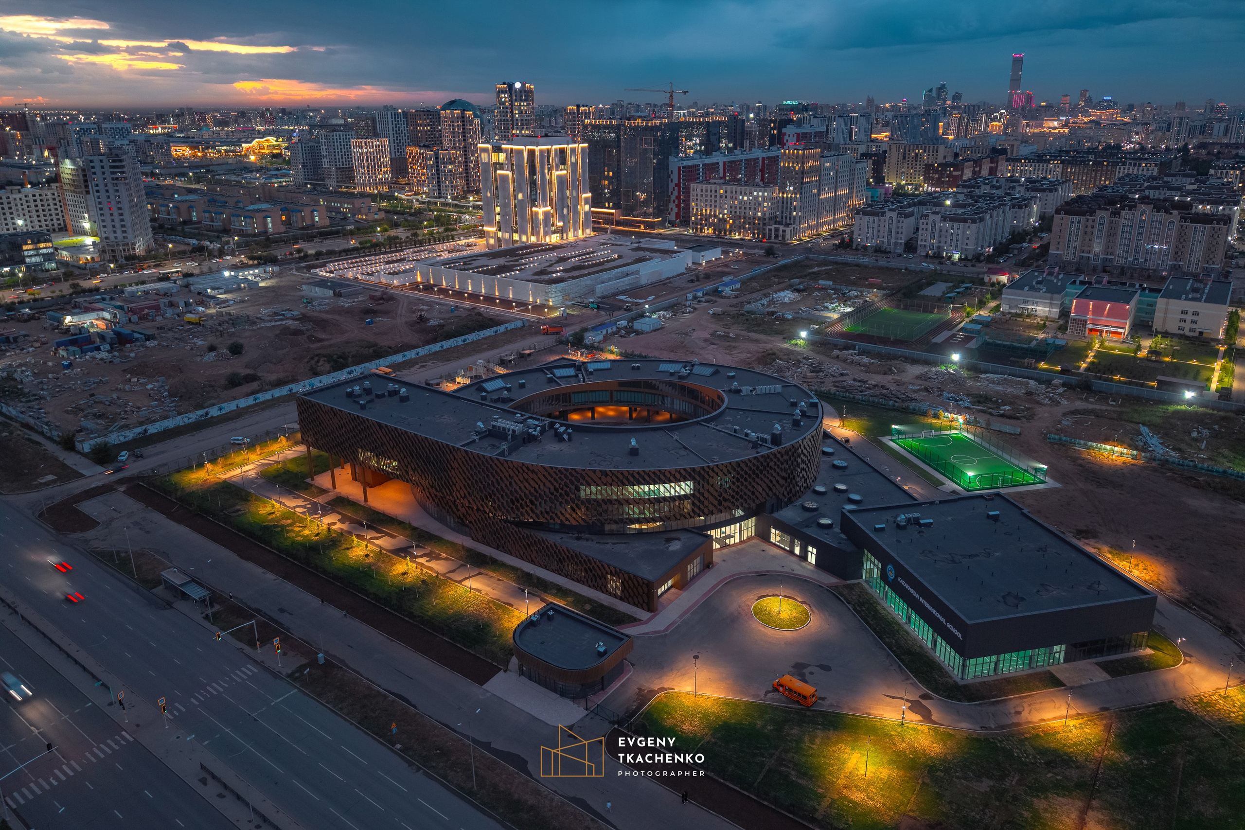 Kazakhstan International School в г. Астана. Архитектурный и интерьерный фотограф в Казахстане