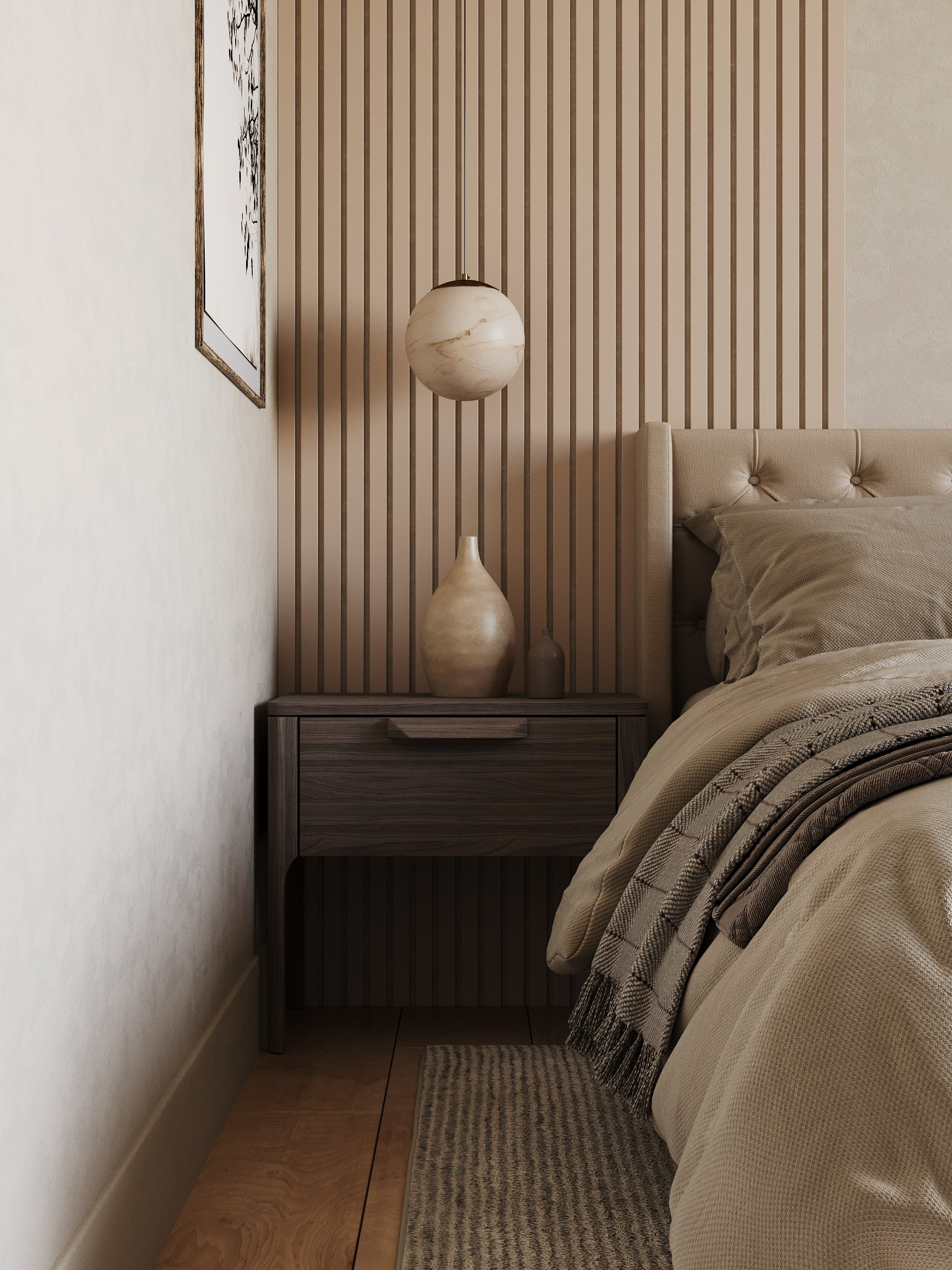 Визуализация спальни