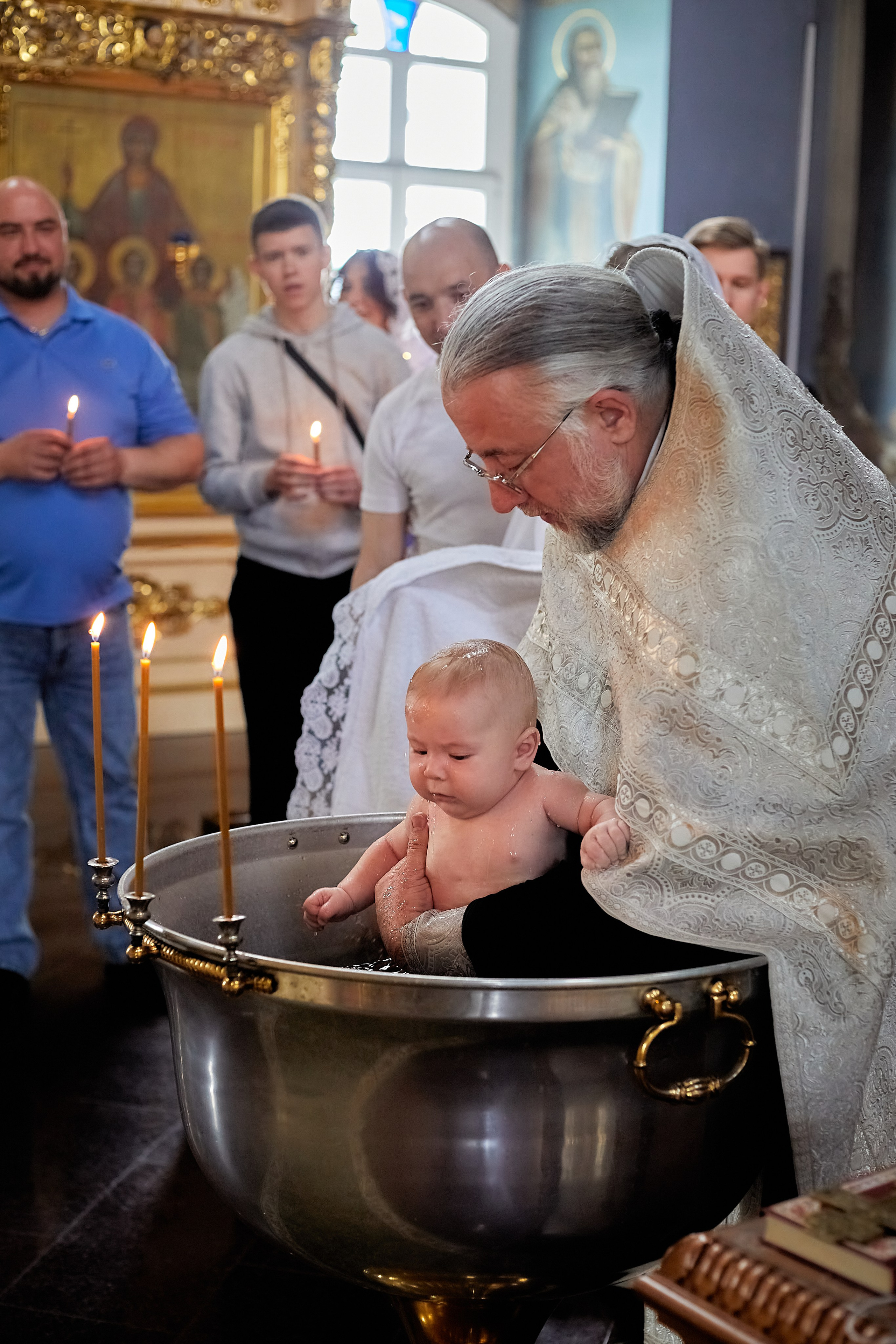 Крещение Ярослава. Семейный и детский фотограф в Ярославле Юлия Галашина