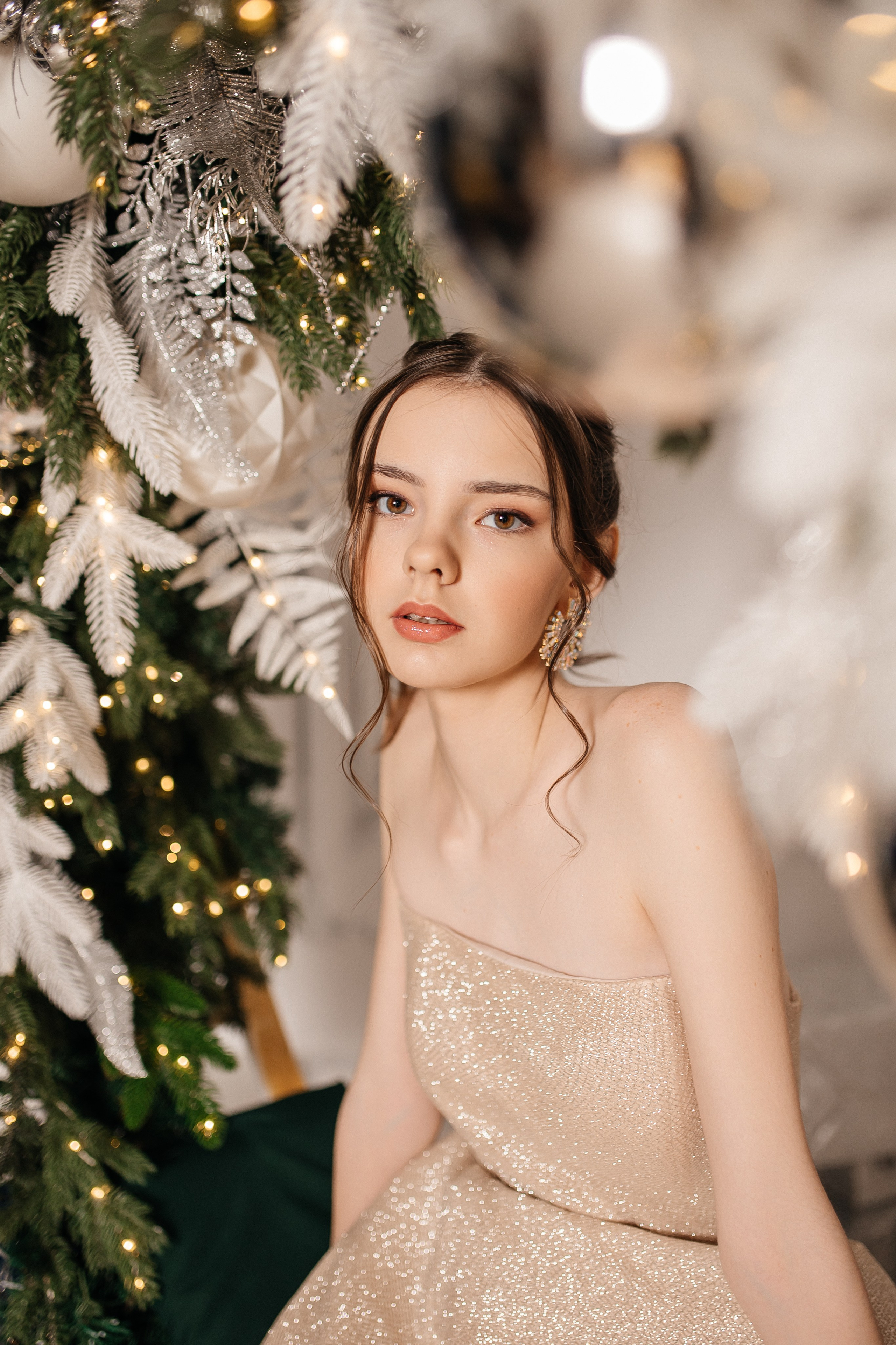 Индивидуальная 2х часовая новогодняя съемка для Анастасии. Портретный фотограф Юлия Красноперова в Барнауле/Заринске