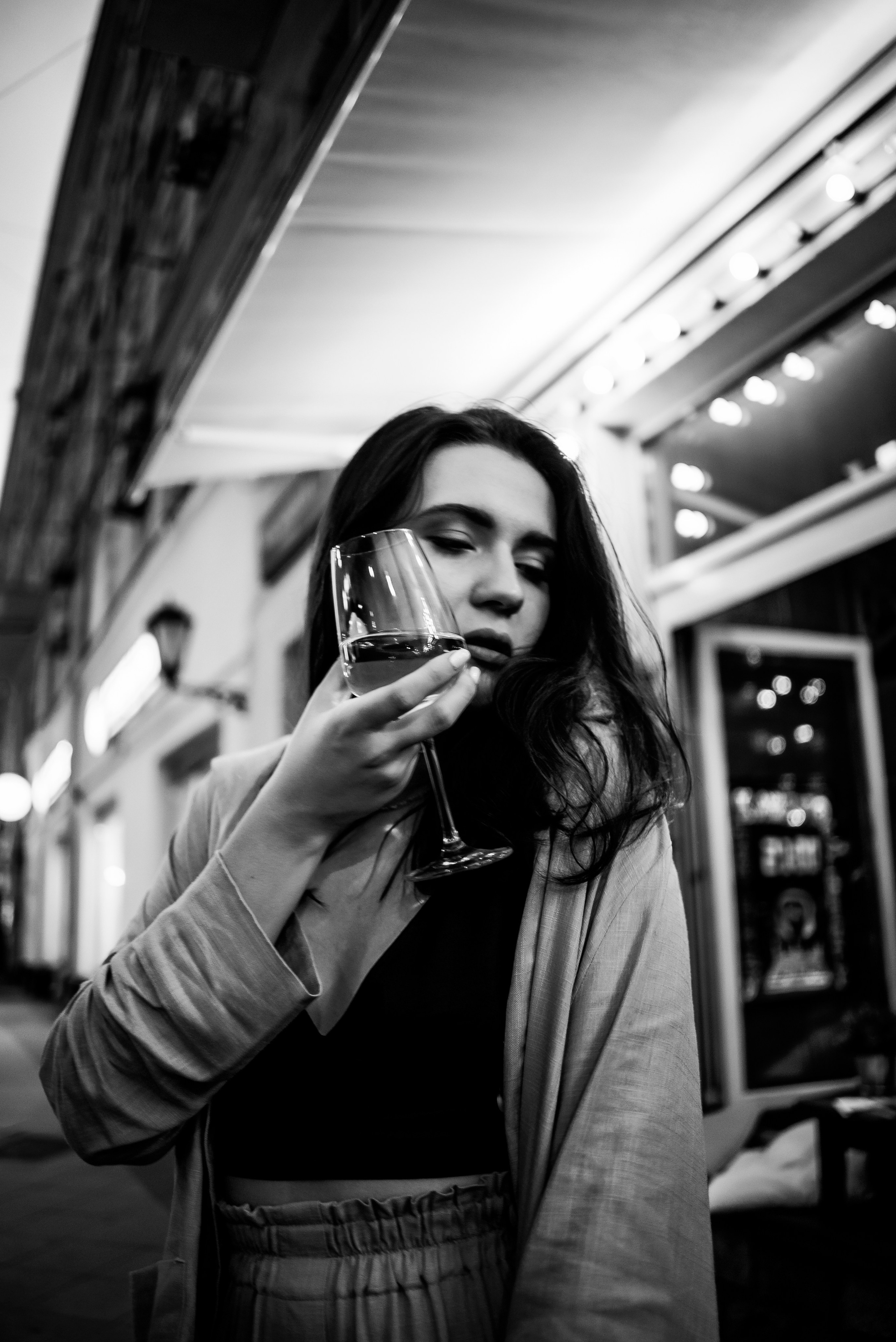 Black and white. Garkavaya Leyla photographer in Belgrade