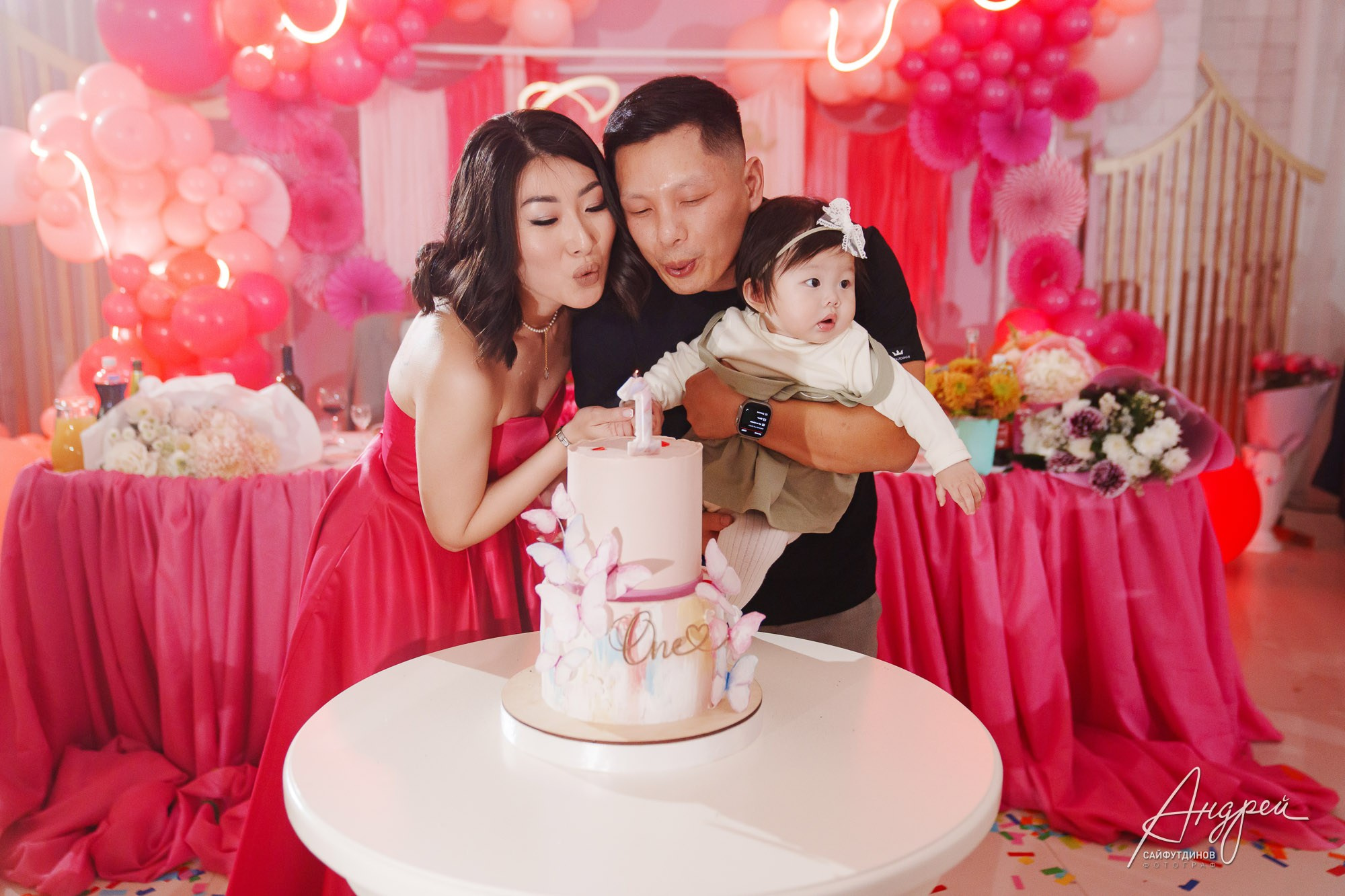 1 годик Софии. Асянди. Свадебный и семейный фотограф в Ростове-на-Дону. Андрей Сайфутдинов