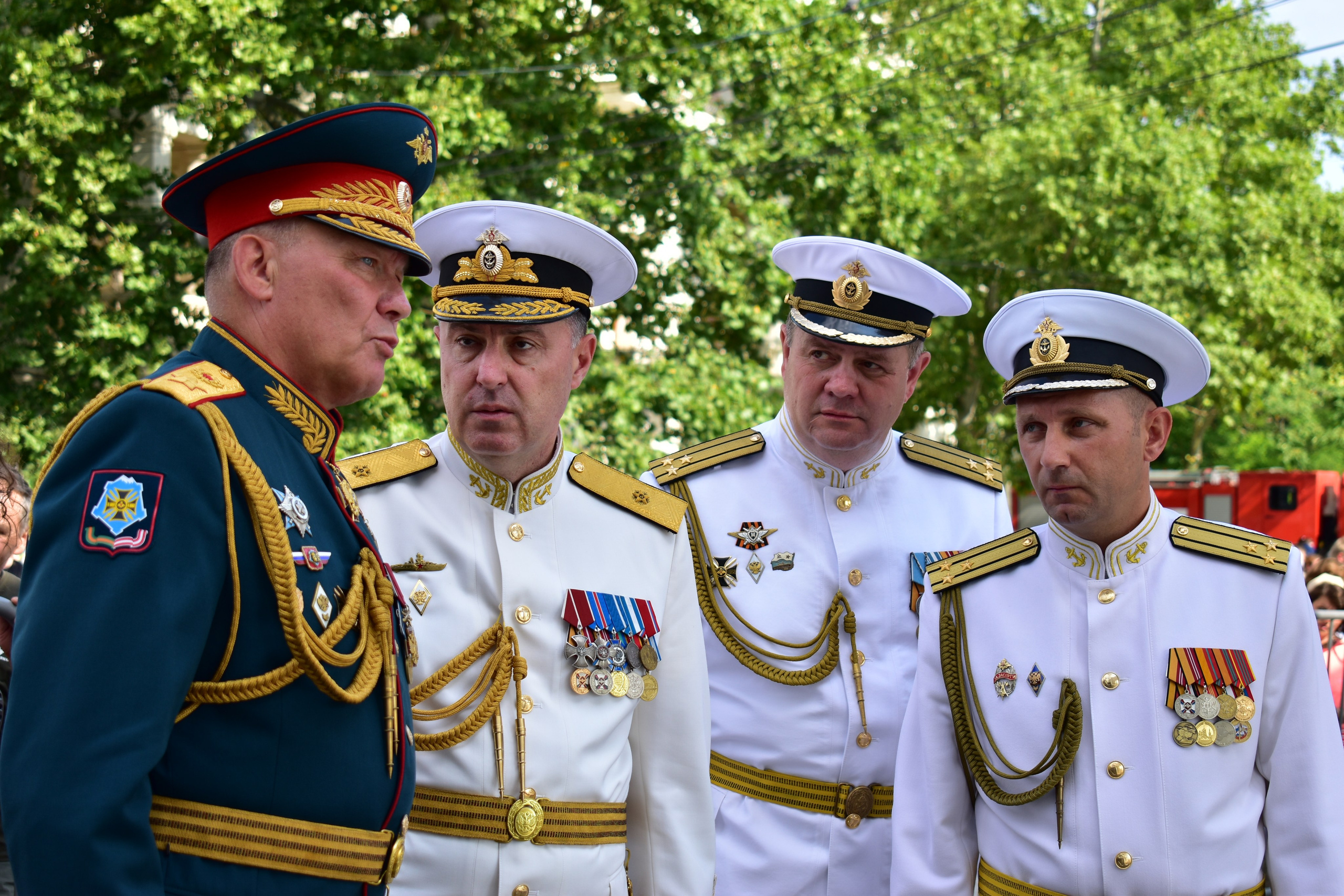 Парад ВМФ. Фотограф-ретушер в Крыму Юля Лобурец