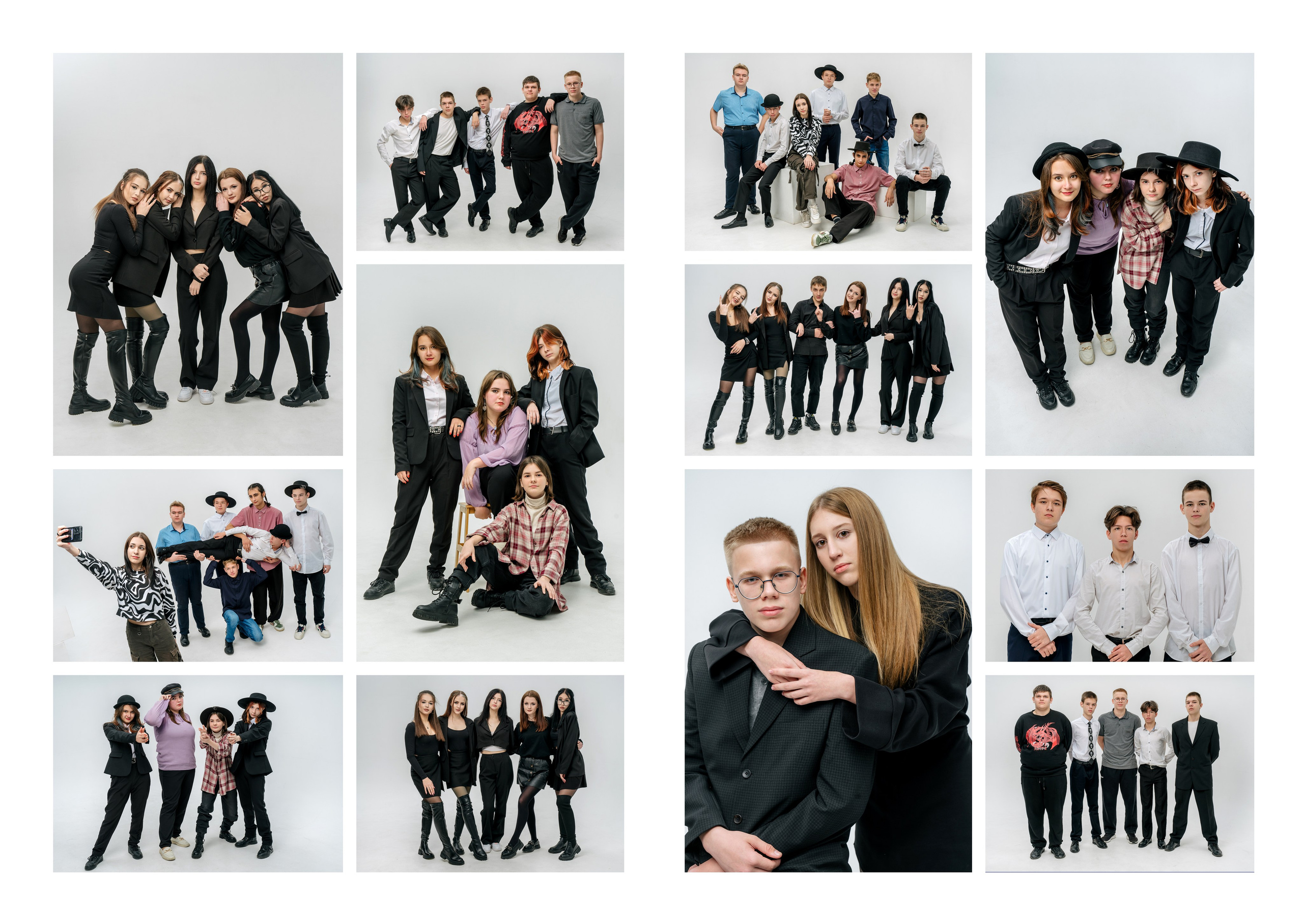 Альбом 2 разворота. Выпускные альбомы, школьные фотосессии в городе Новороссийске