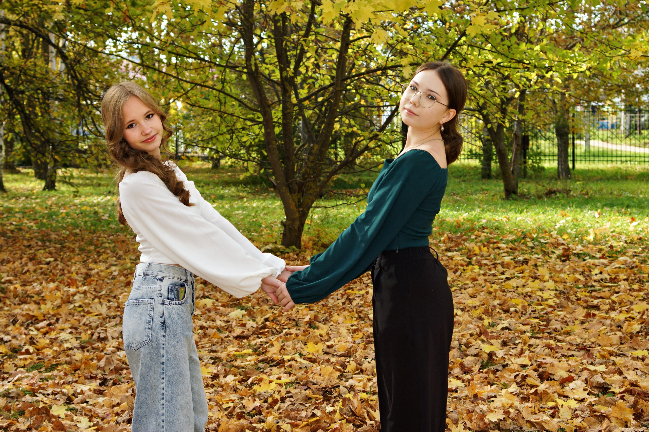 Осенняя фотосессия в школе г. Йошкар-Ола