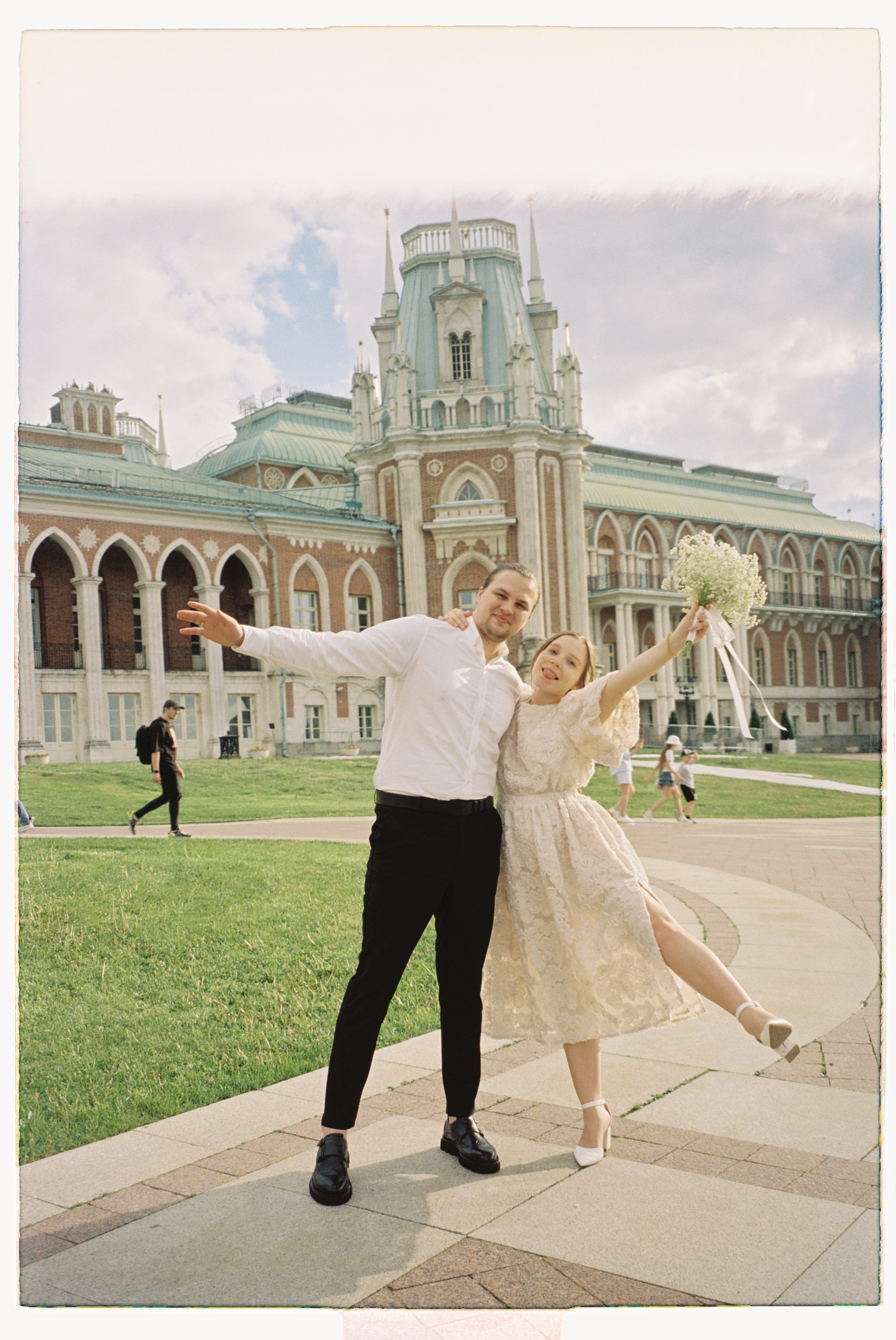 На плёнку (Юля и Влад). Фотограф в Москве — Евгения Прокопенко