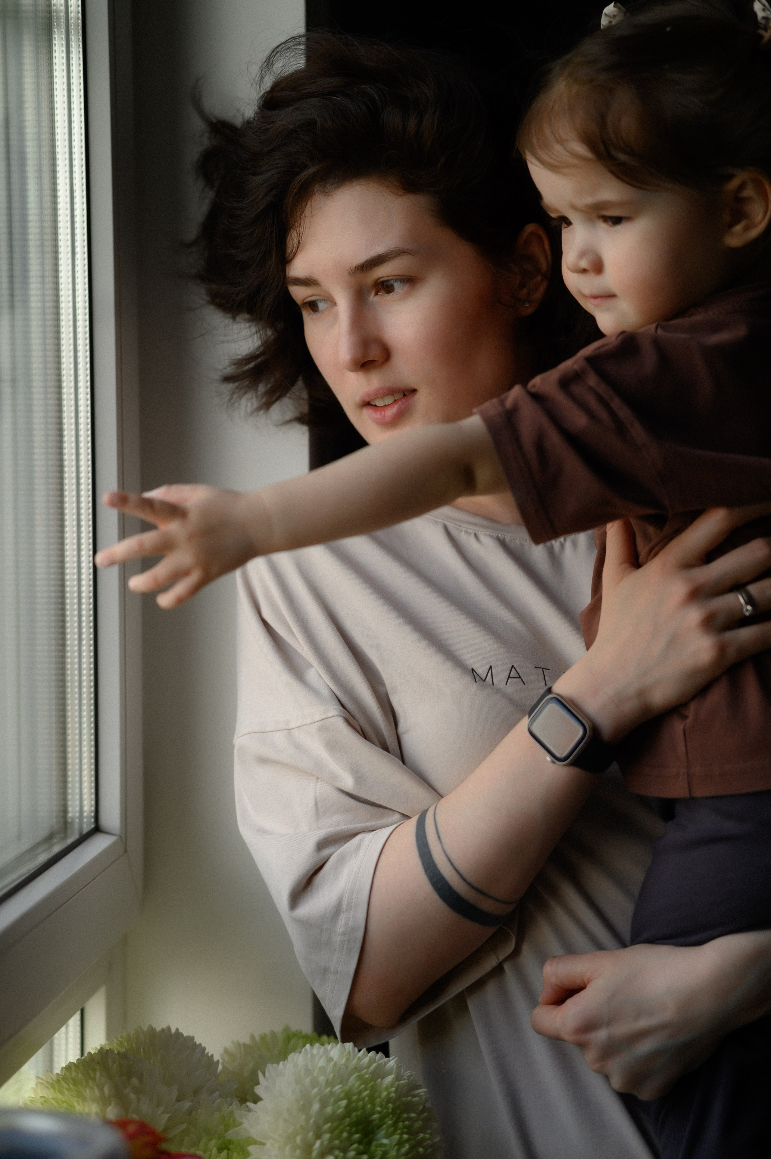 Руслан, Марта и Кира дома. Семейный и свадебный lifestyle-фотограф в Москве Мария Петрова