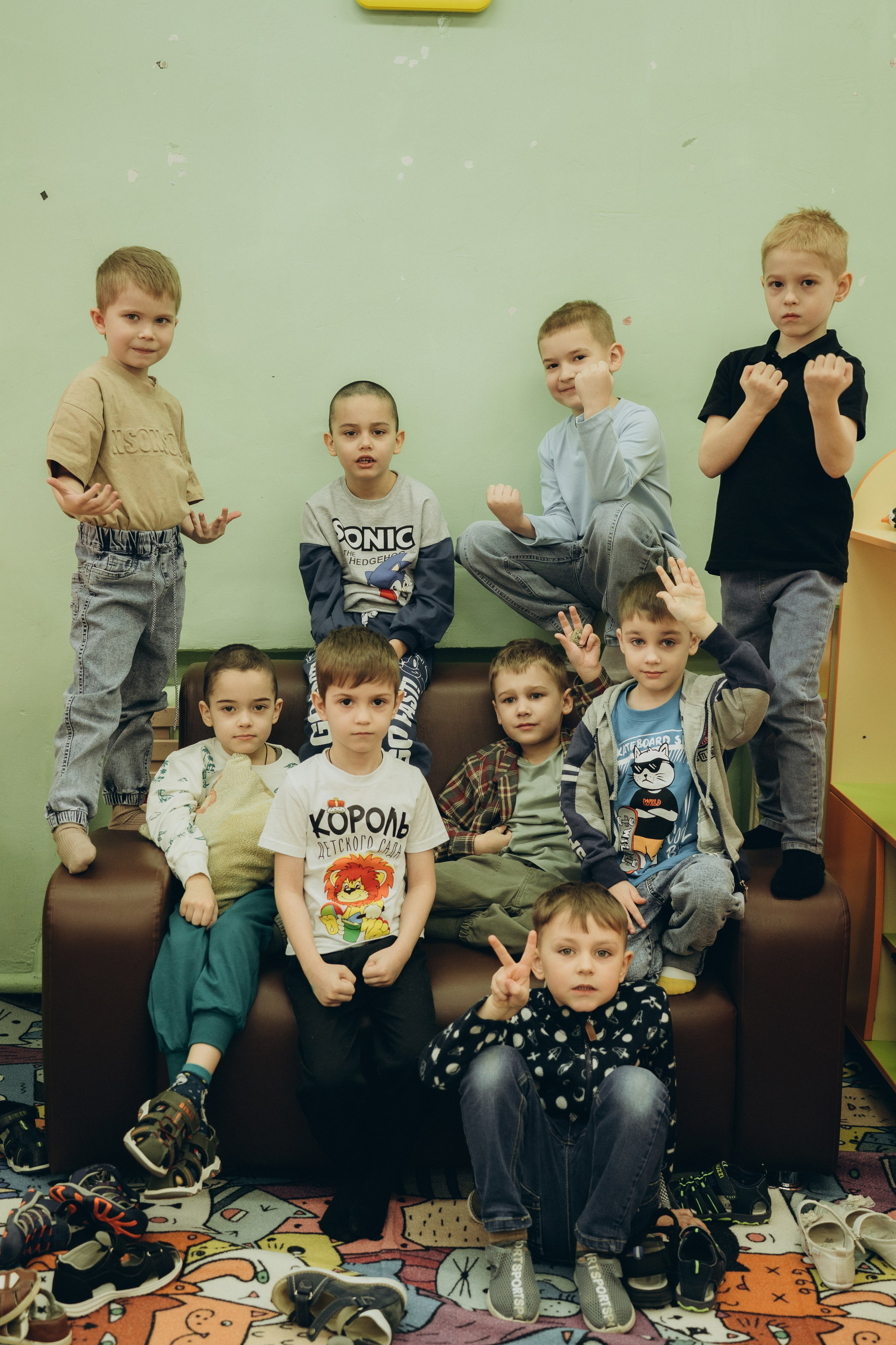 Репортаж в саду. Семейный фотограф • Домашние съемки в Нижнем Новгороде