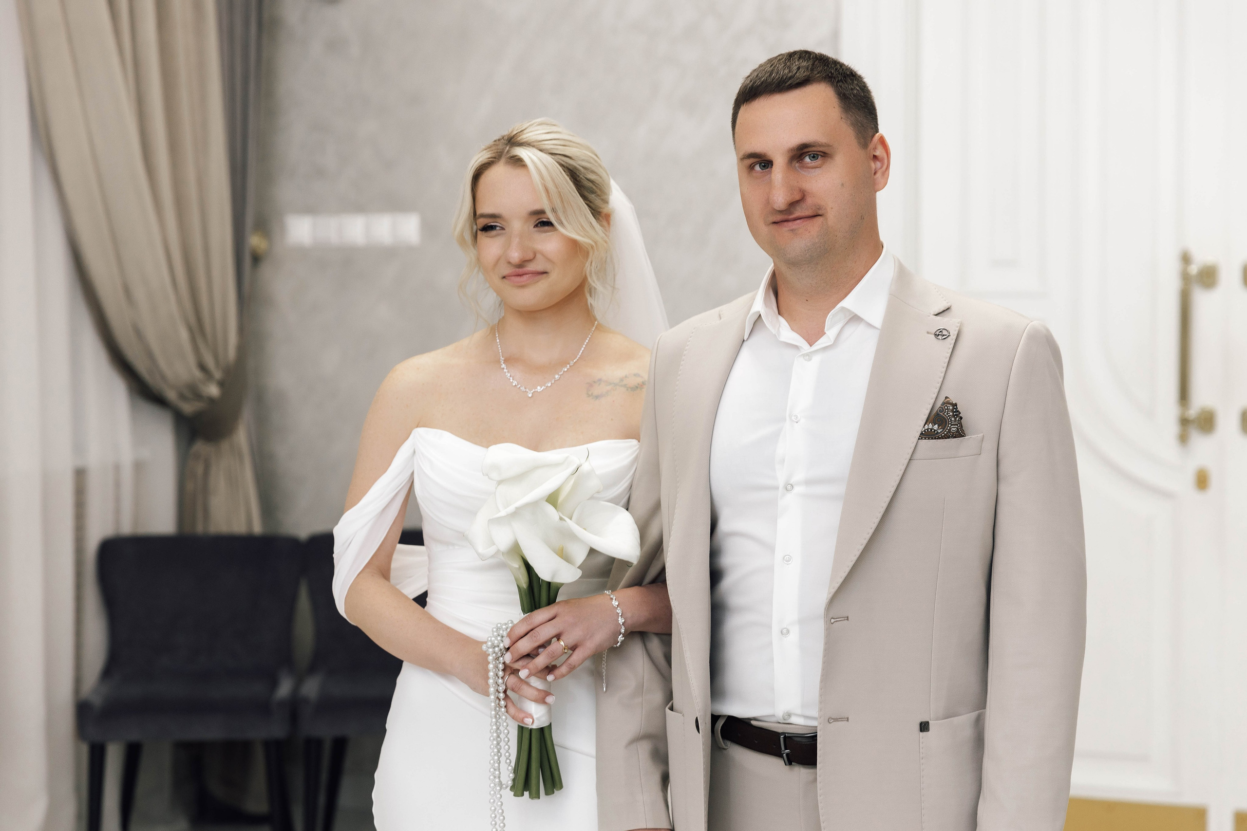 Александр&Екатеририна (утро невесты и загс Кутузовский). Фотограф в Москве Юлия Хамзина