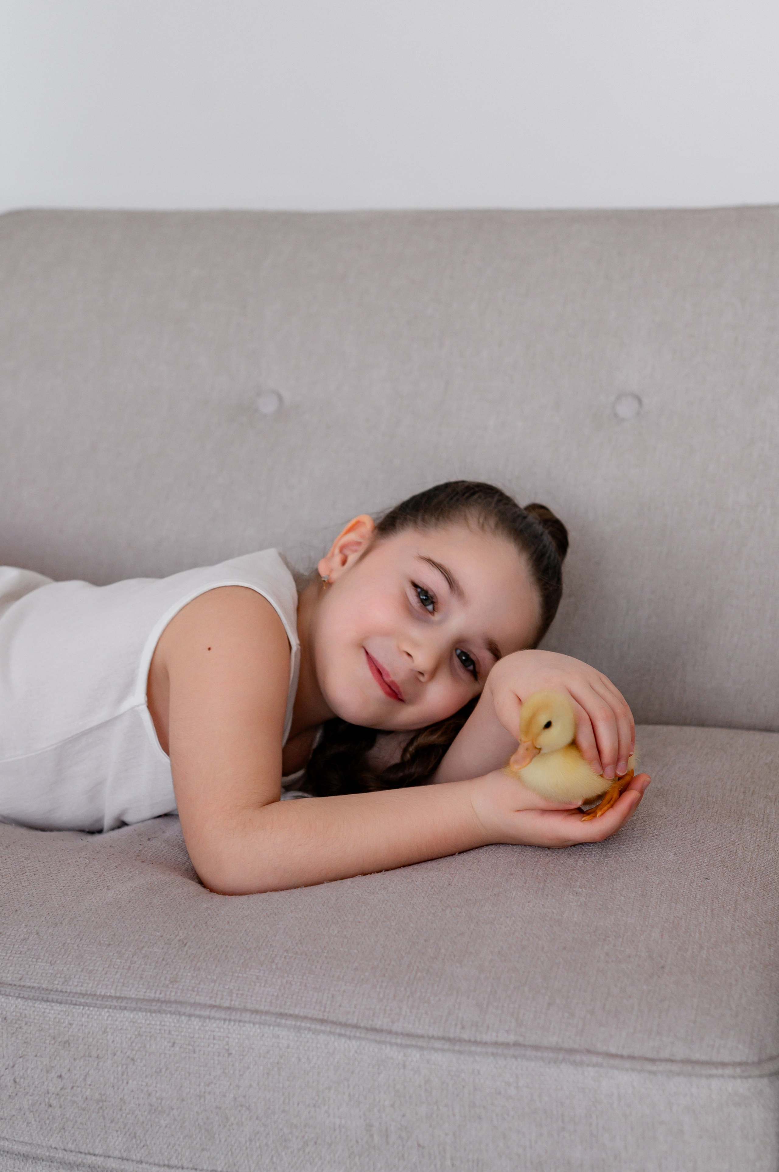 Лев Арина Вика Алена. Фотограф Татьяна Иванчикова