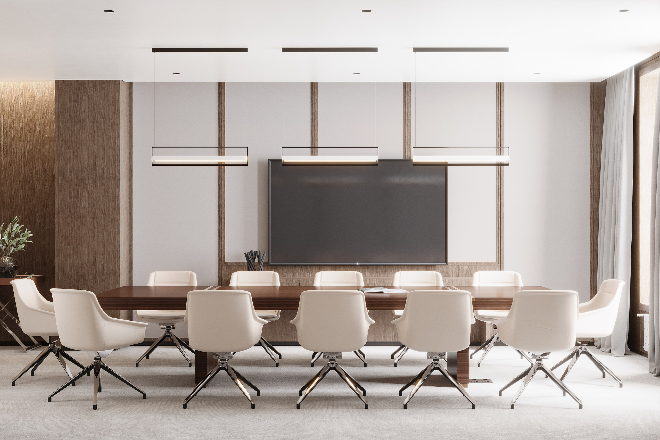 Офисы для DAAS bureau. 3D визуализация интерьера и архитектурной среды