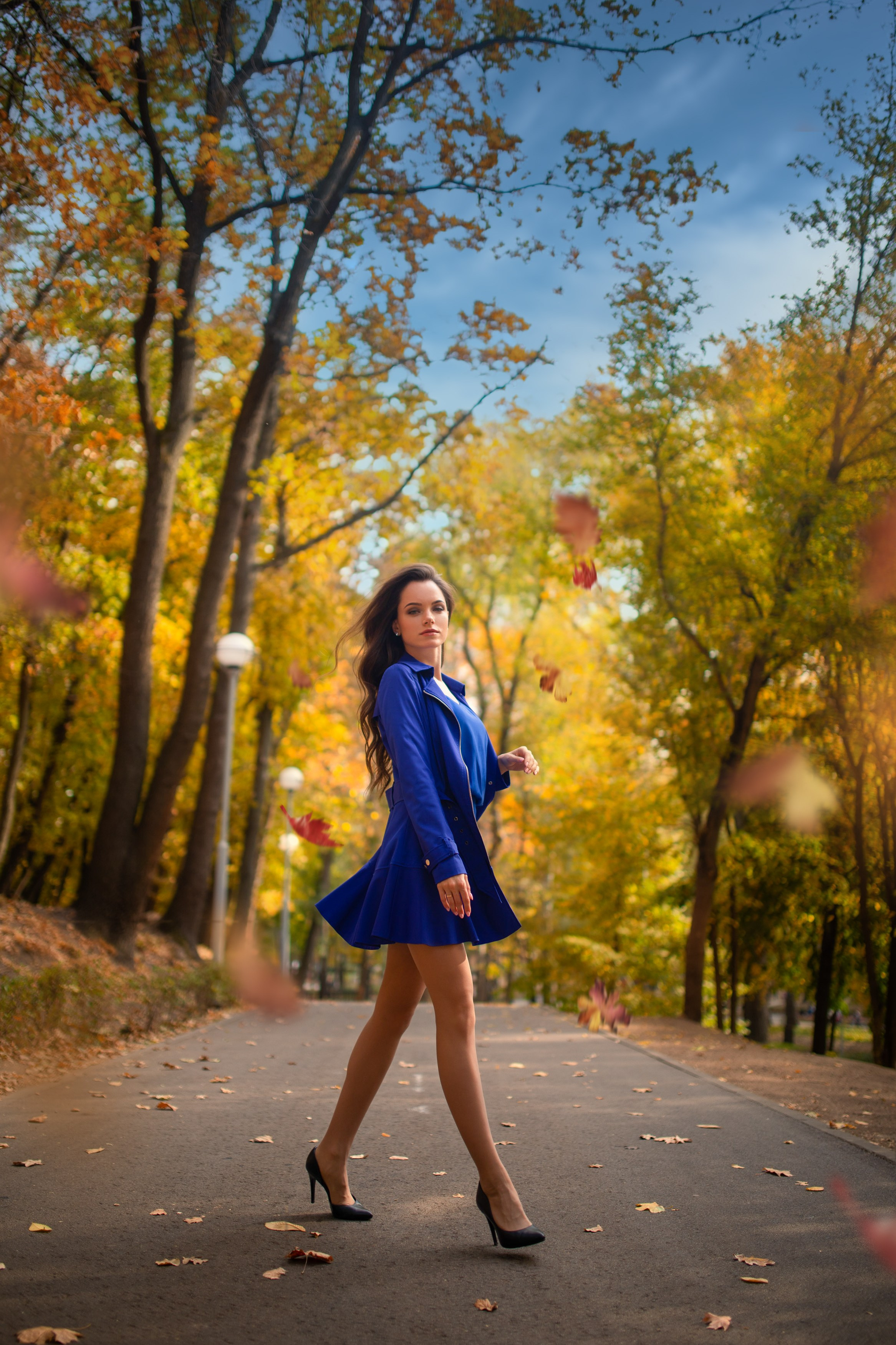 Осенняя фотосъемка с Екатериной в парке для «себя»