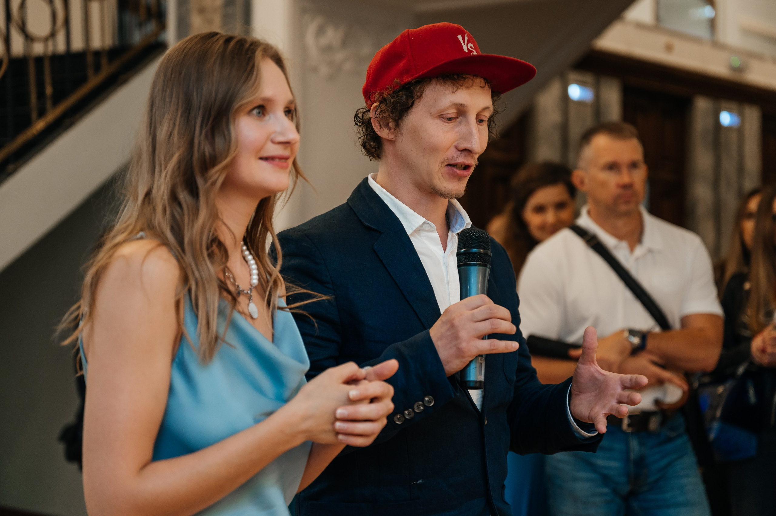 Открытие выставки Кати Васильевой в Молодежном театре. Wedding and family photographer USA