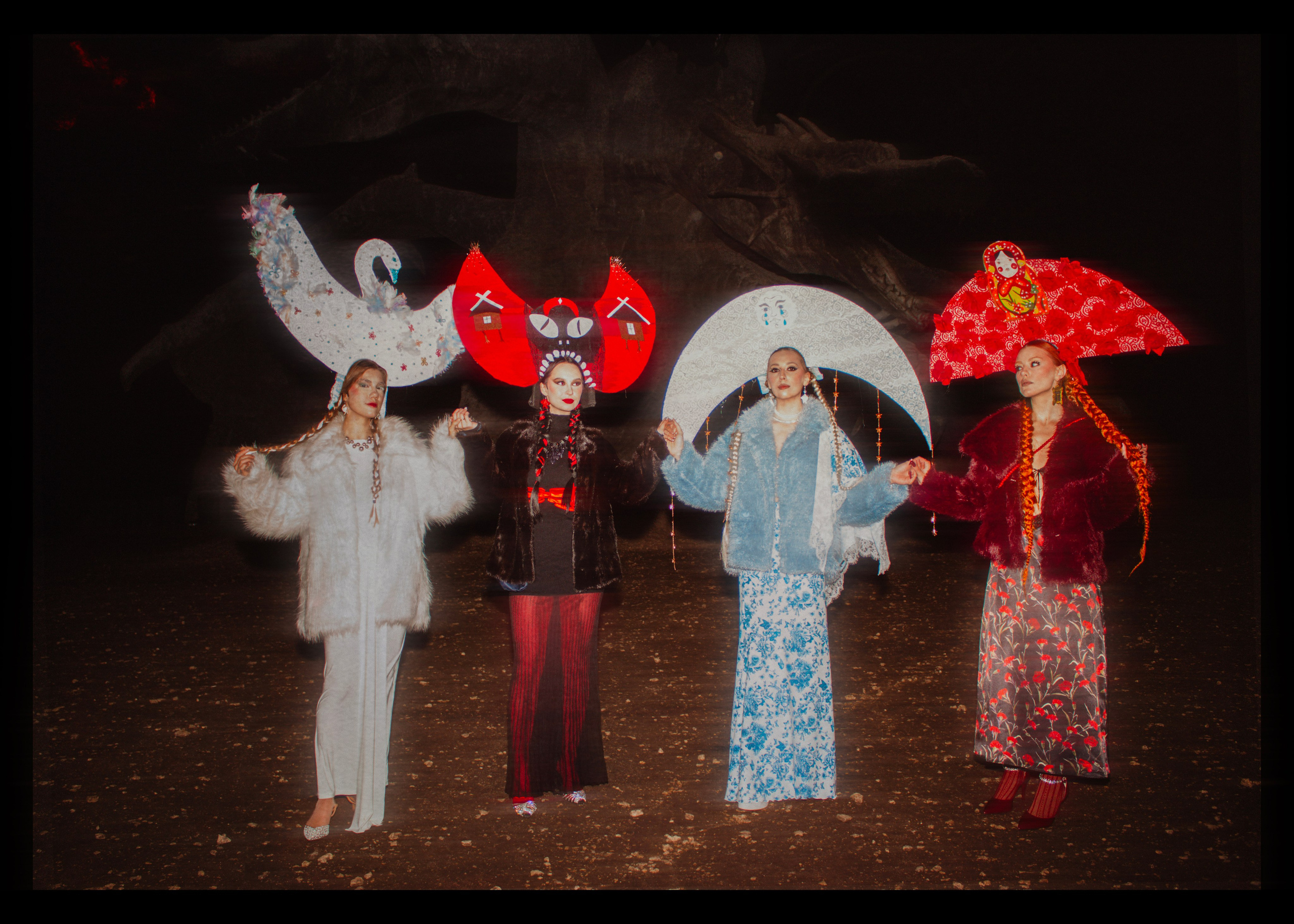 Кокошники. Маська