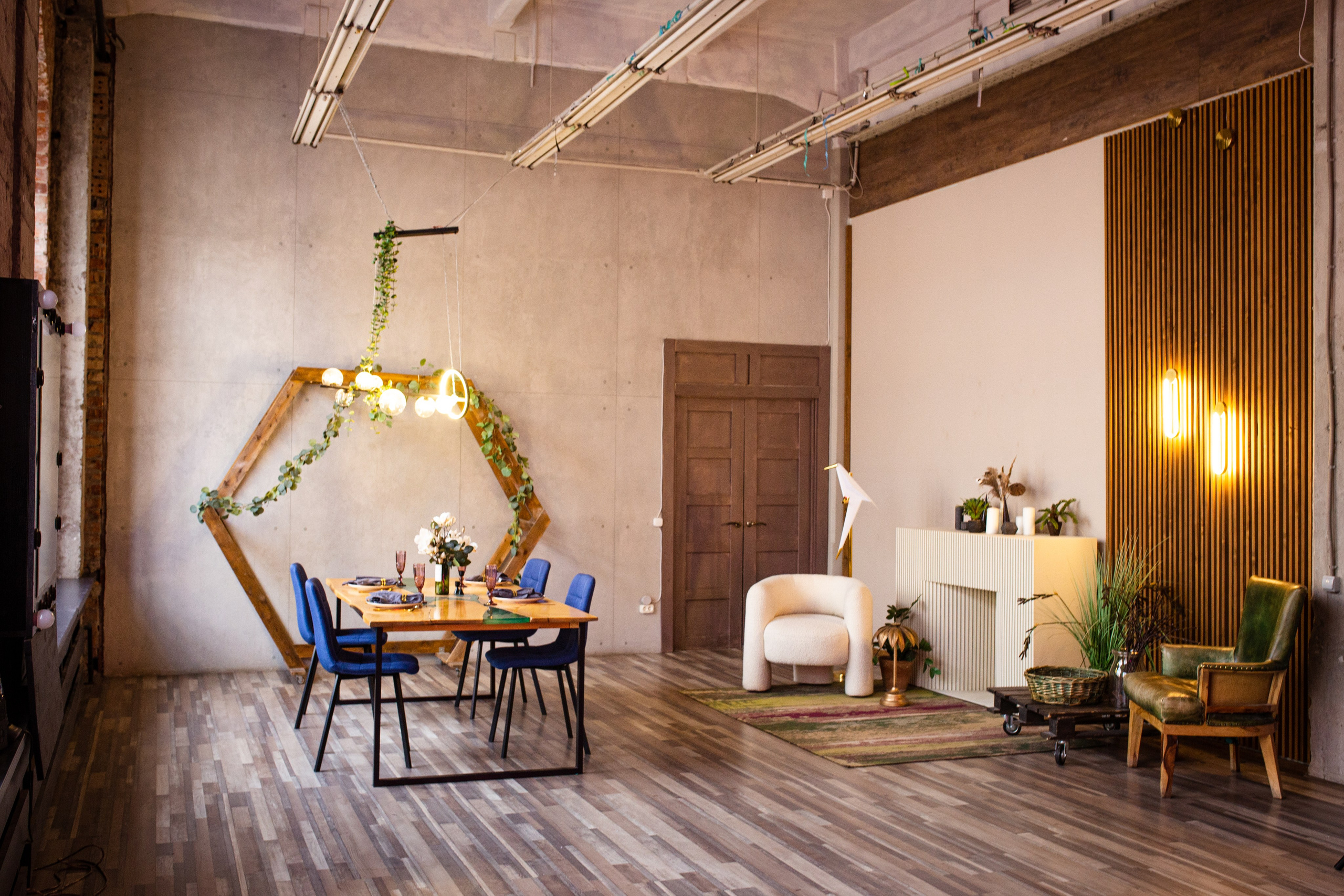 Зал для фотосессий и мероприятий NEW YORK. Фотостудия FABRIKA СПб