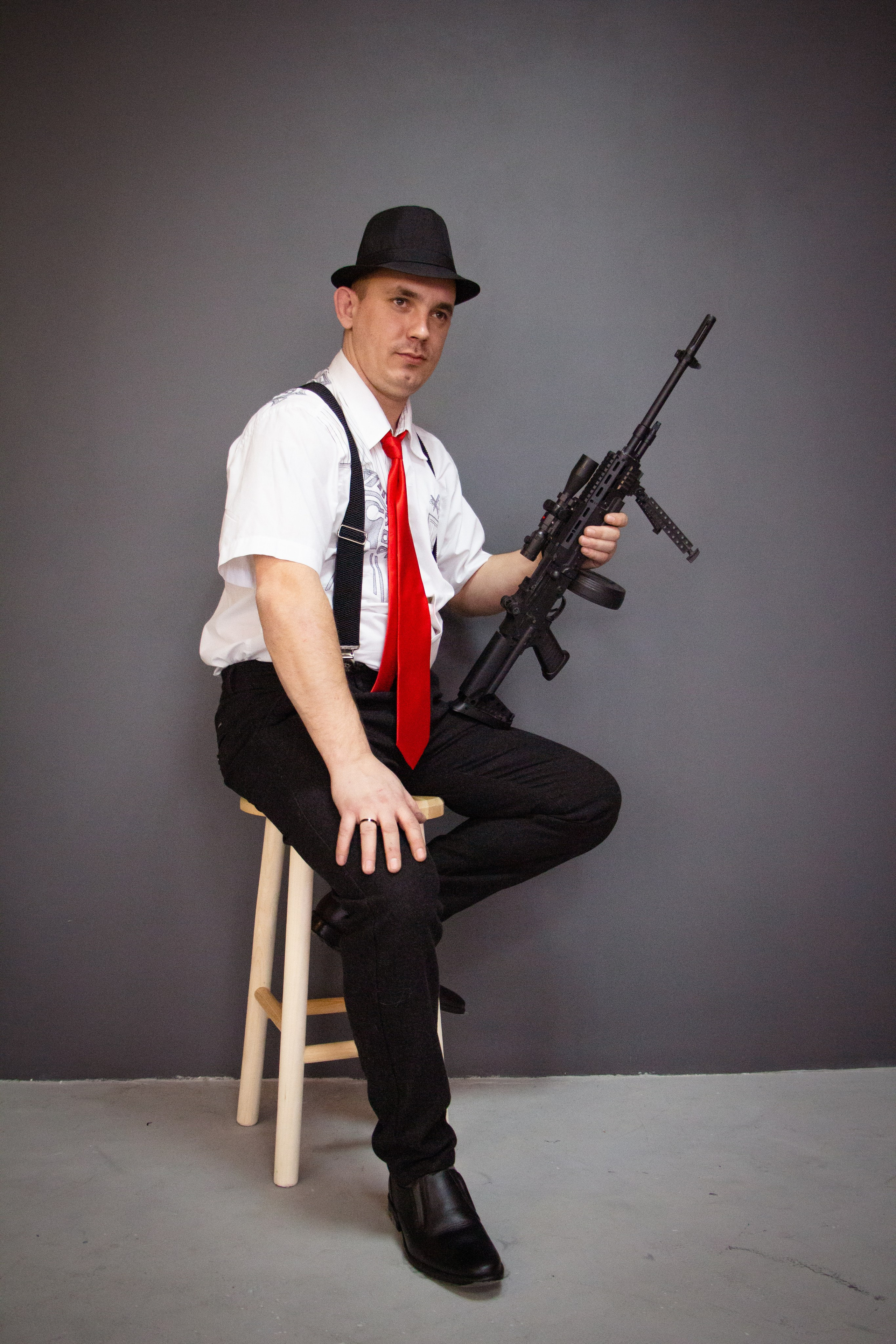 Семейная в стиле гангстеров. Ваш фотограф Ирина Сарнаева Новосибирск — Томск