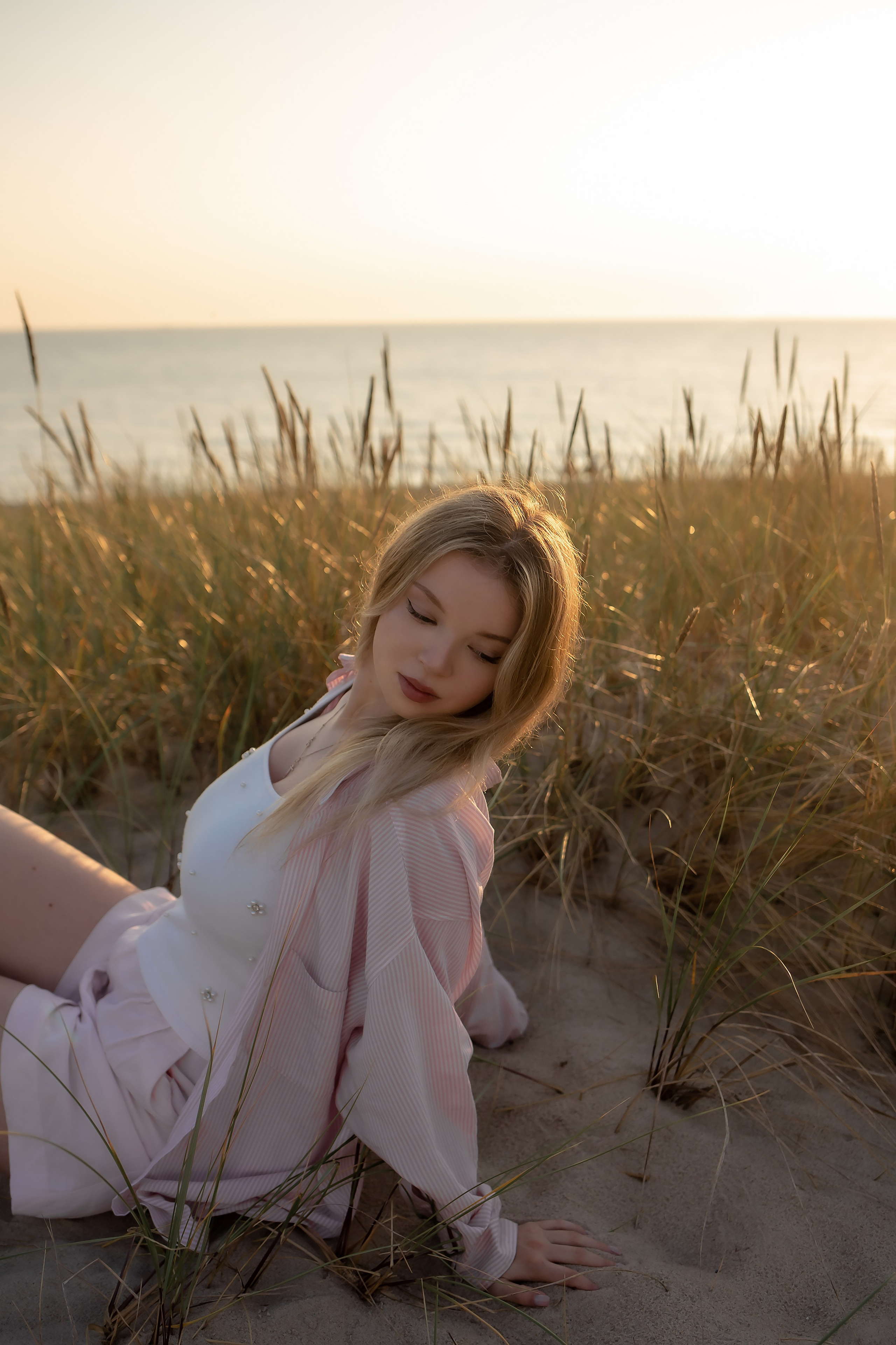 Екатерина и Антон. На закате. Фотограф в Калининграде Решетникова Алина