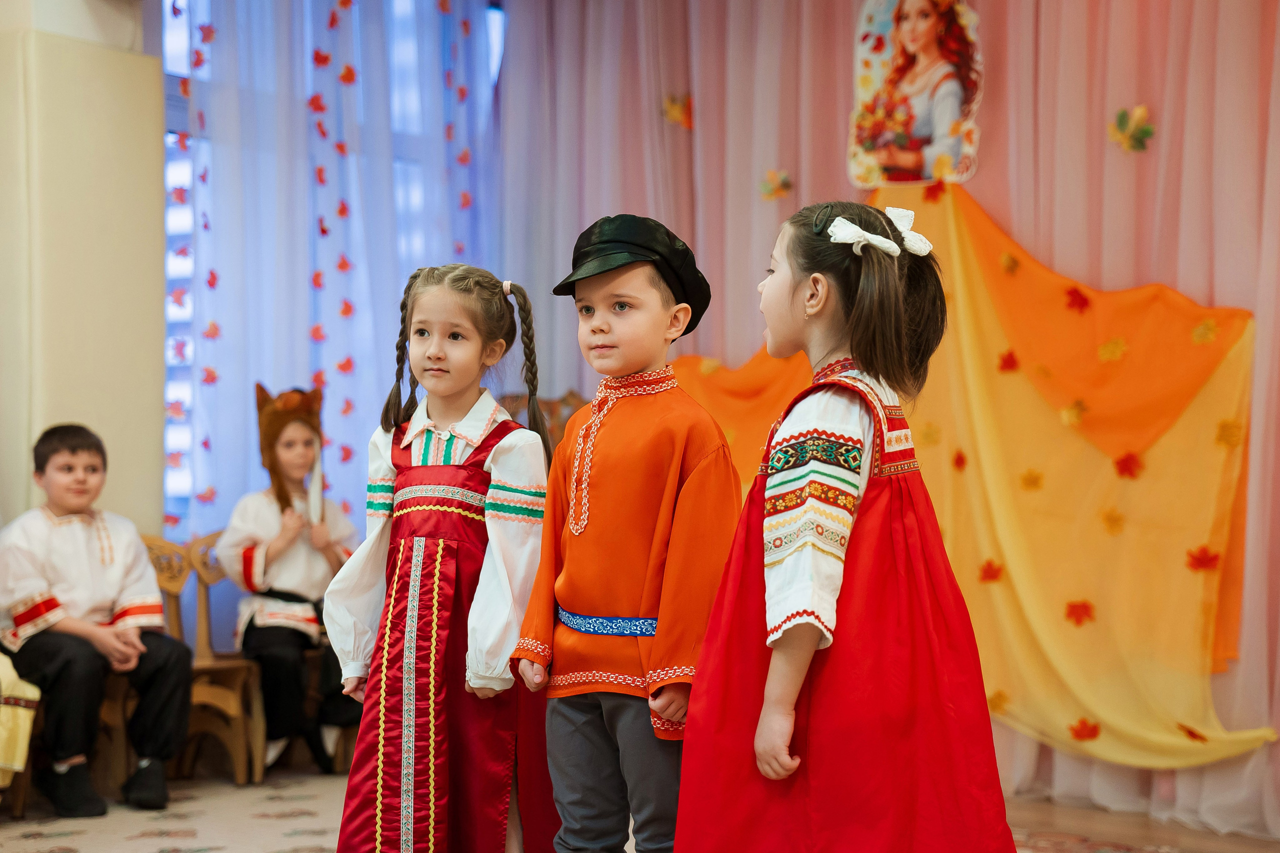 Осенний утренник. Семейный и детский фотограф в Москве Александра Мак
