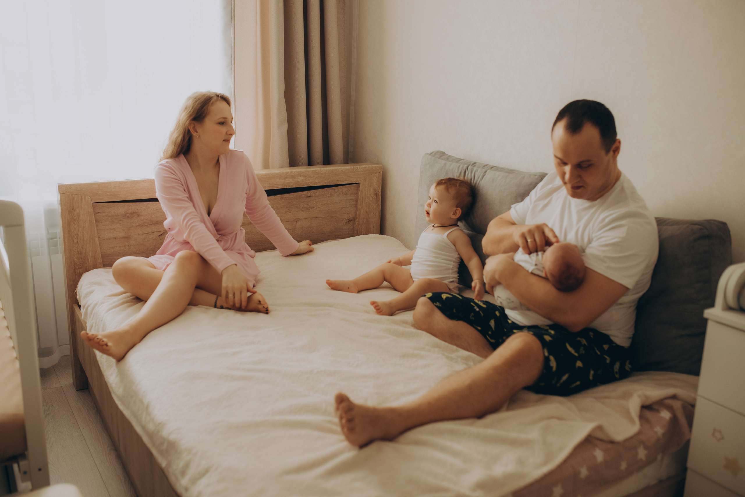 Первый месяц Лёвушке. Семейный и детский фотограф город Тында Дарья