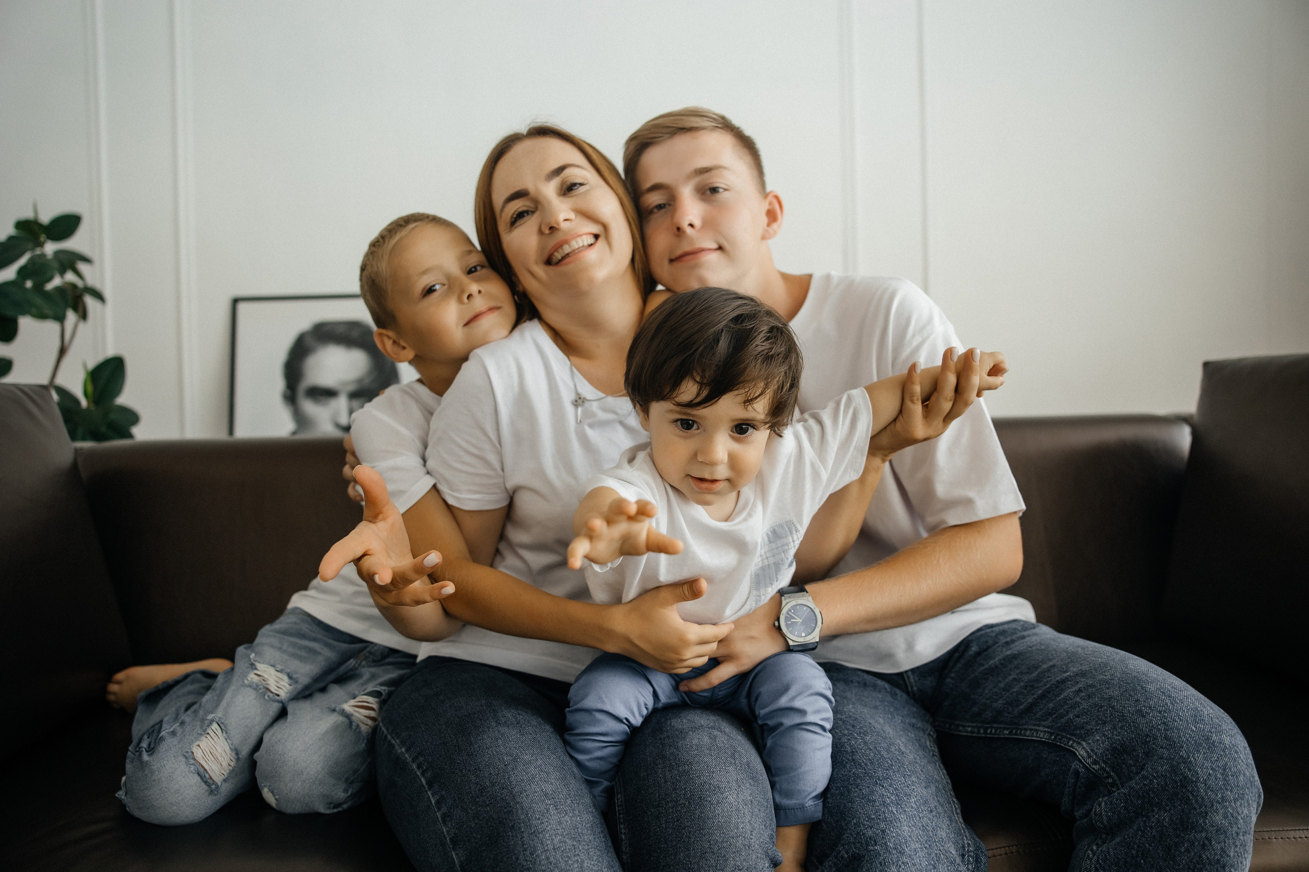 Семейная съемка в студии. Свадебный и семейный фотограф в Краснодар, Россия