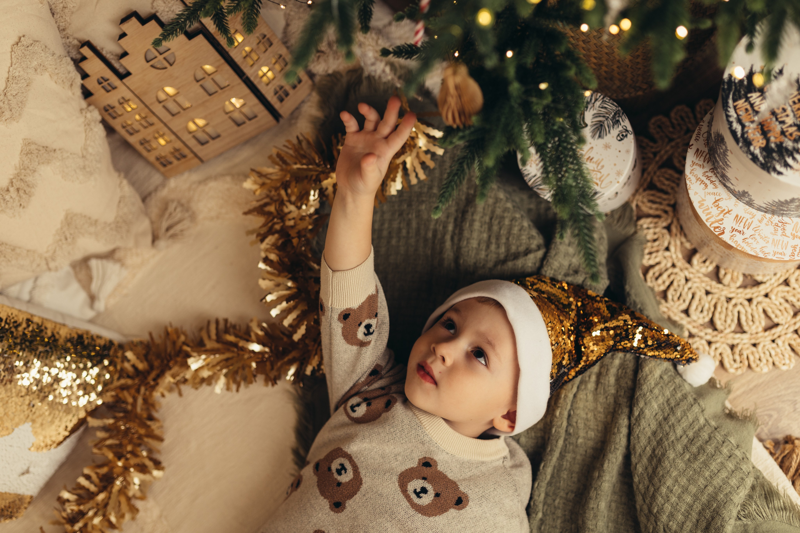 Новогодняя фотосессия. Фотограф новорожденных Серпухов, Протвино, Москва I Марина Бурмистрова