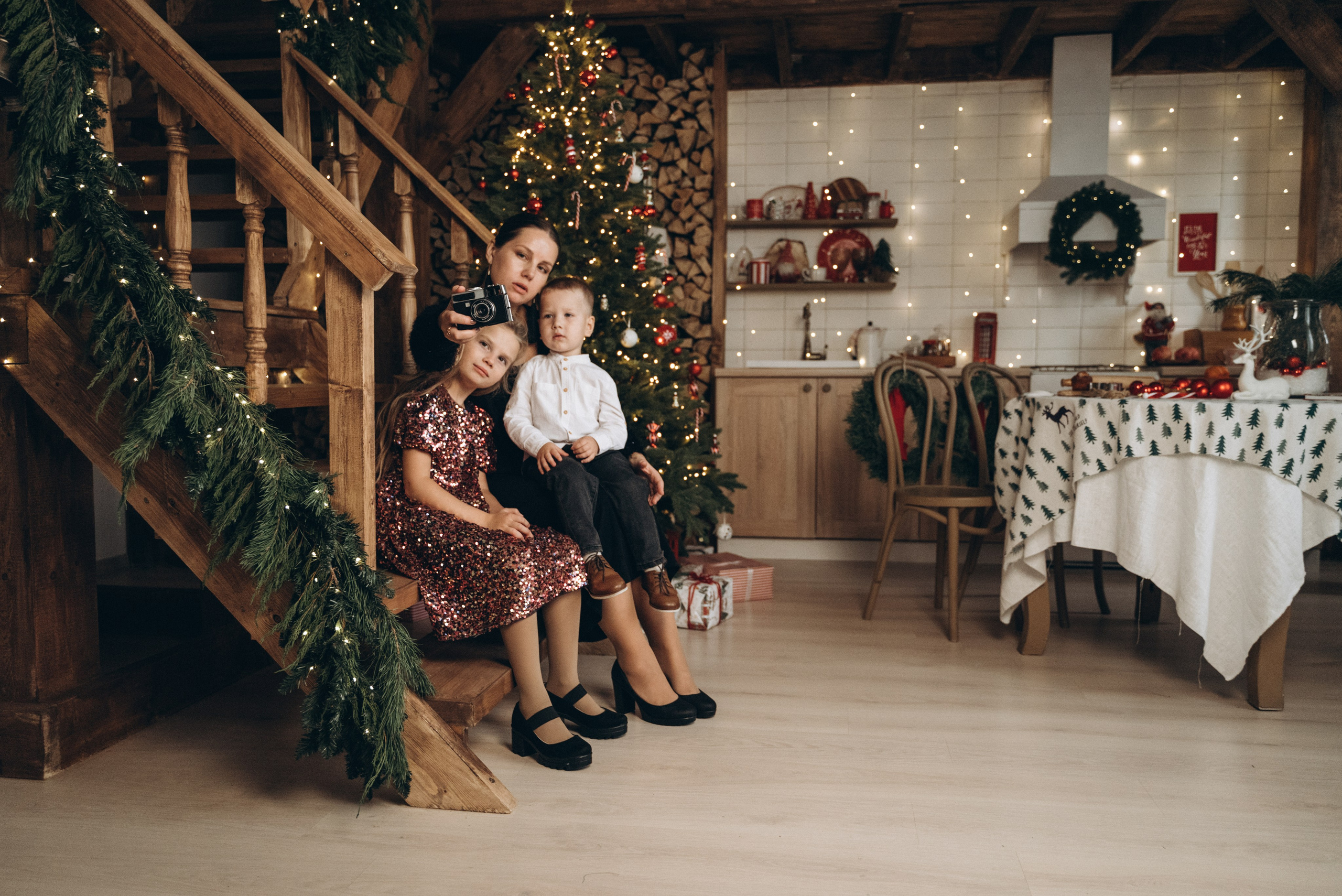 Новогодняя история. Семейный фотограф в Минске Дарья Дреко