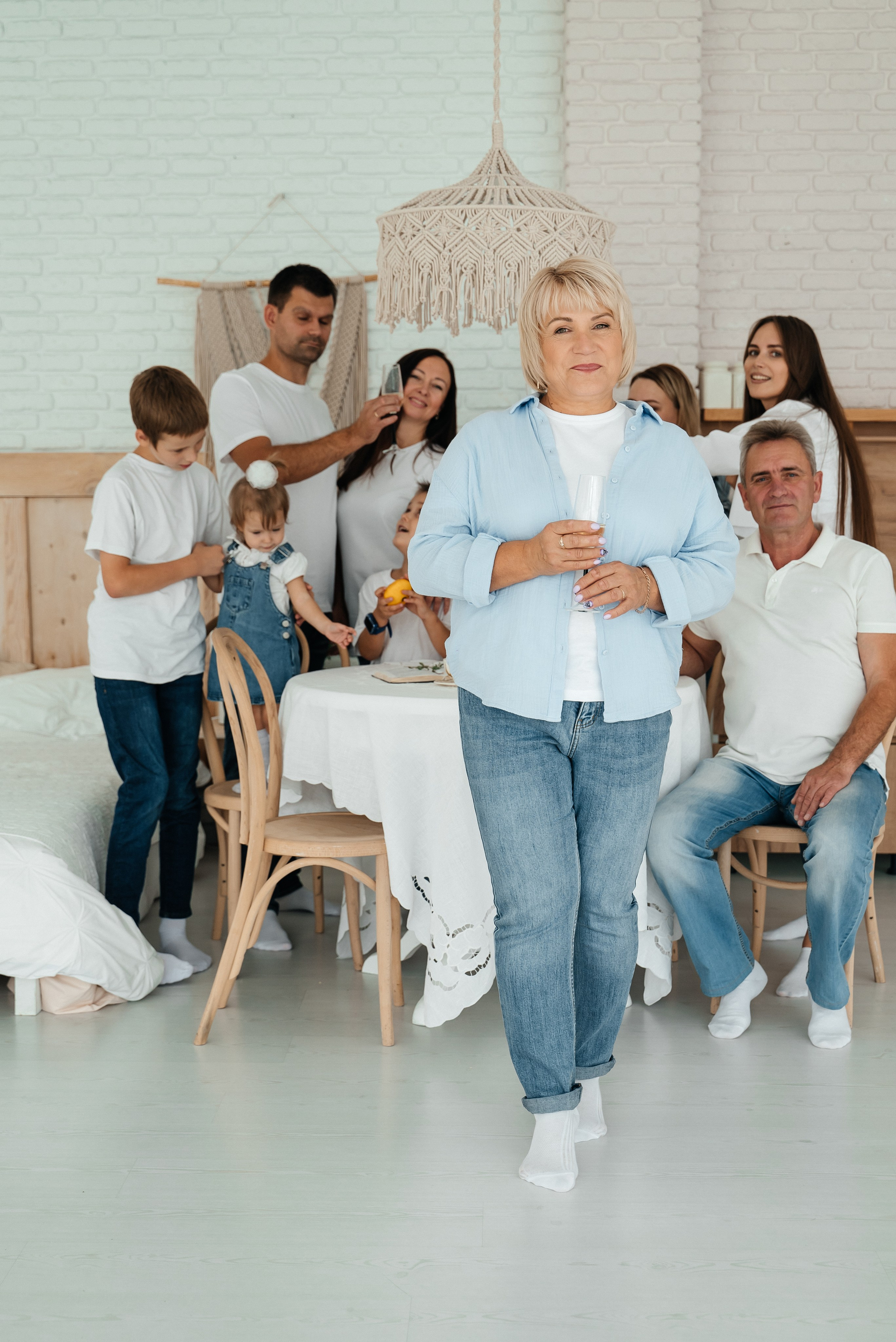 Съёмка большой семьи. Семейный фотограф в Минске Дарья Дреко