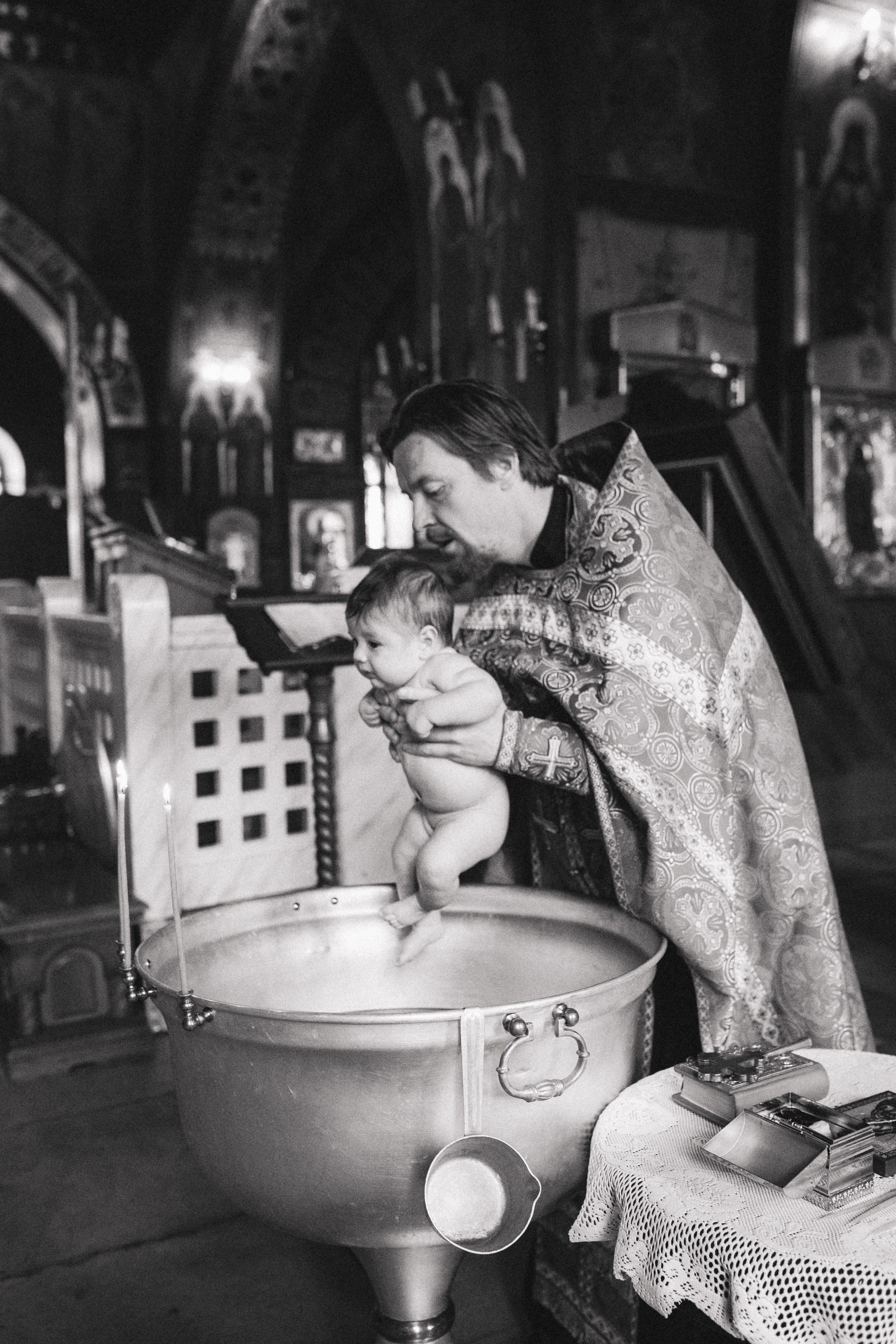 Таинство Крещения. Семейный и детский фотограф в Москве Антонина Смирнова