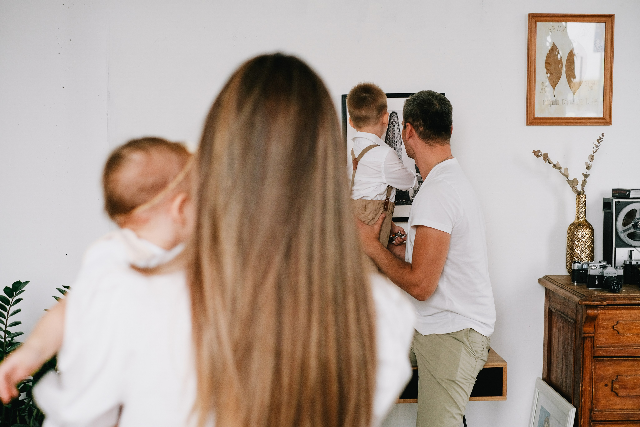 Небольшая фотосессия в студии на 1 годик. Фотограф Михаил Ерохин | Москва