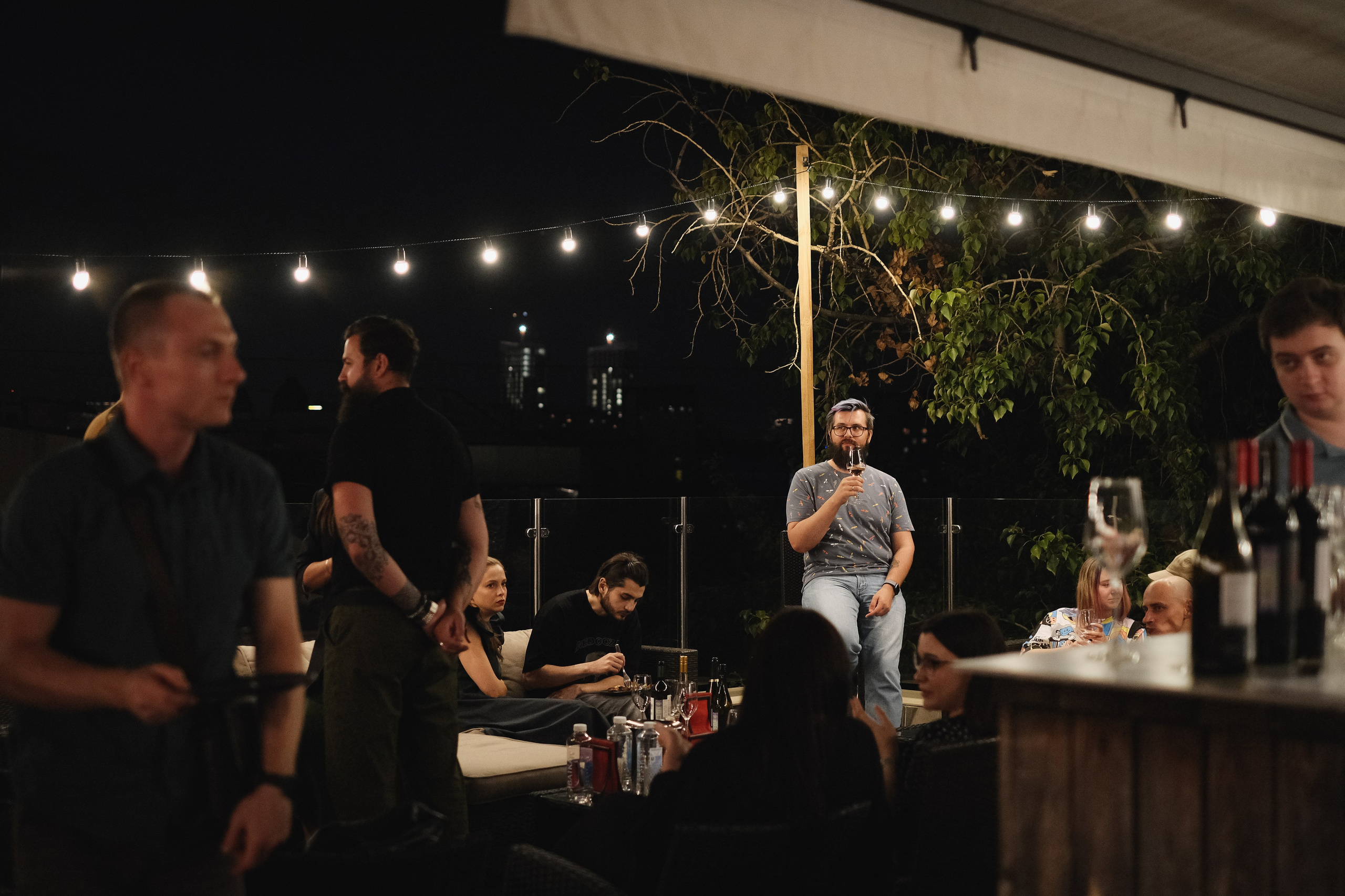 Вечеринка на крыше в Москве. Фотограф Михаил Ерохин | Москва