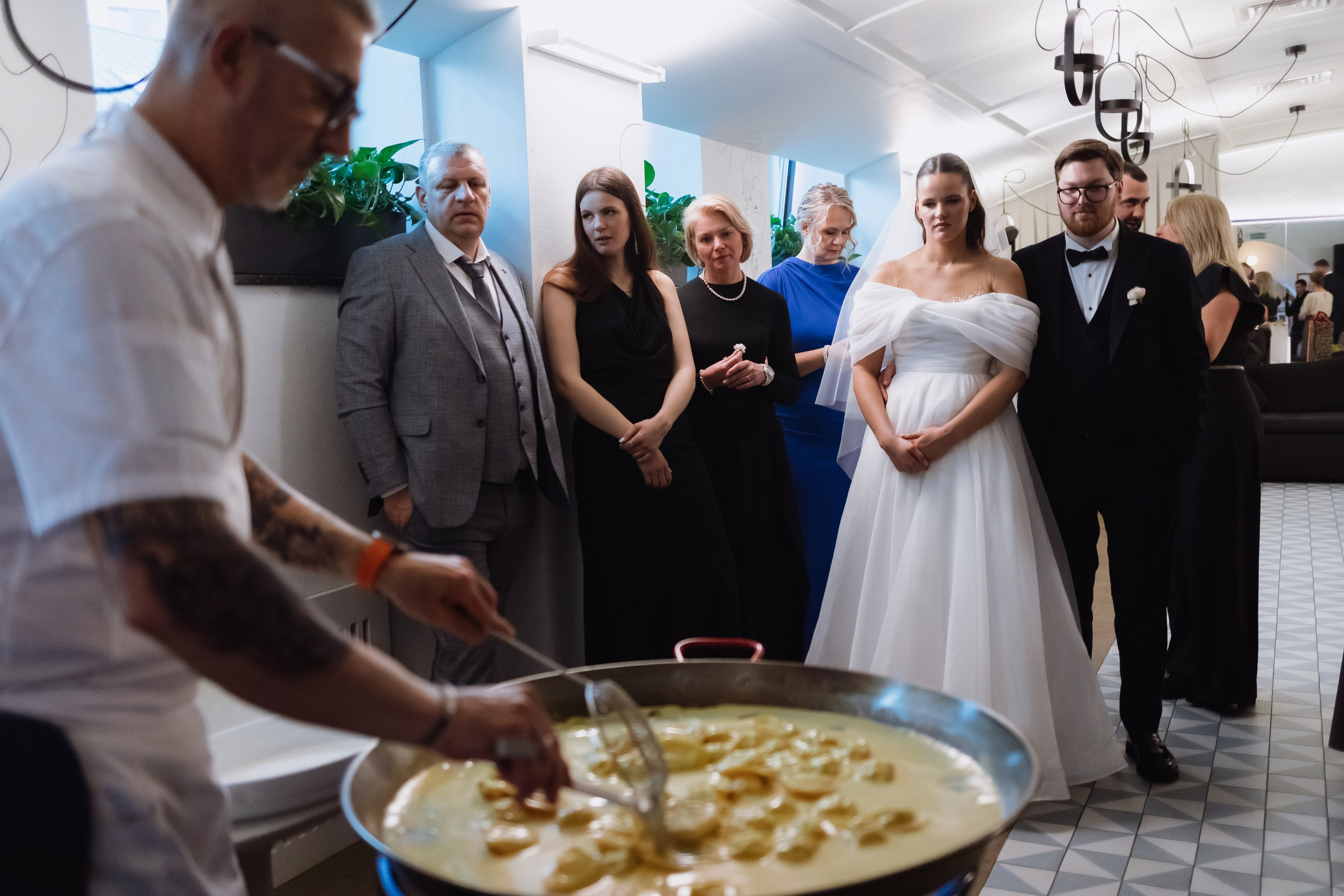 Свадебная фотосессия в Минске в итальянском ресторане La Scala