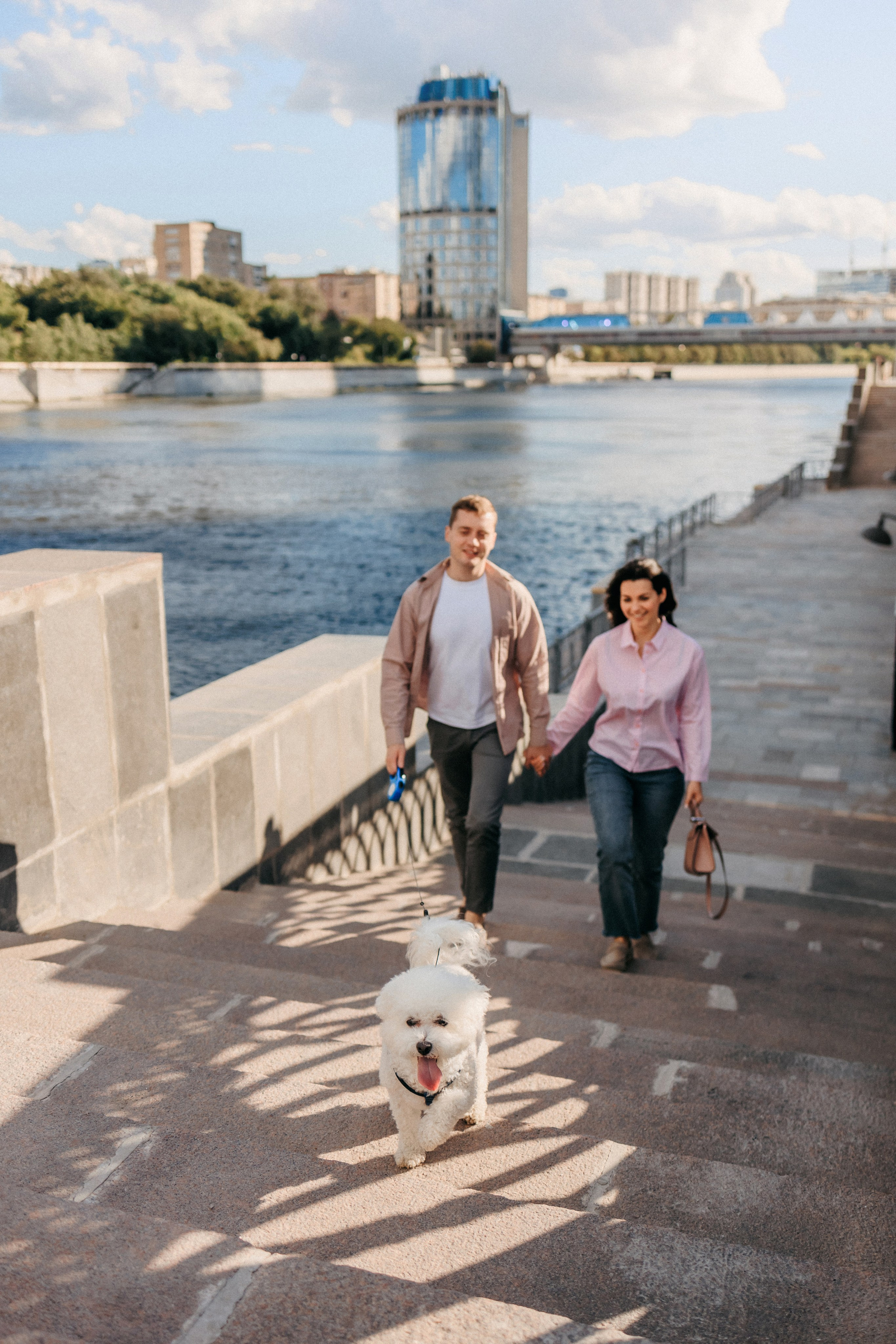 Марина, Данил и Бруно. Фотограф-анималист Елена Радченко, Москва