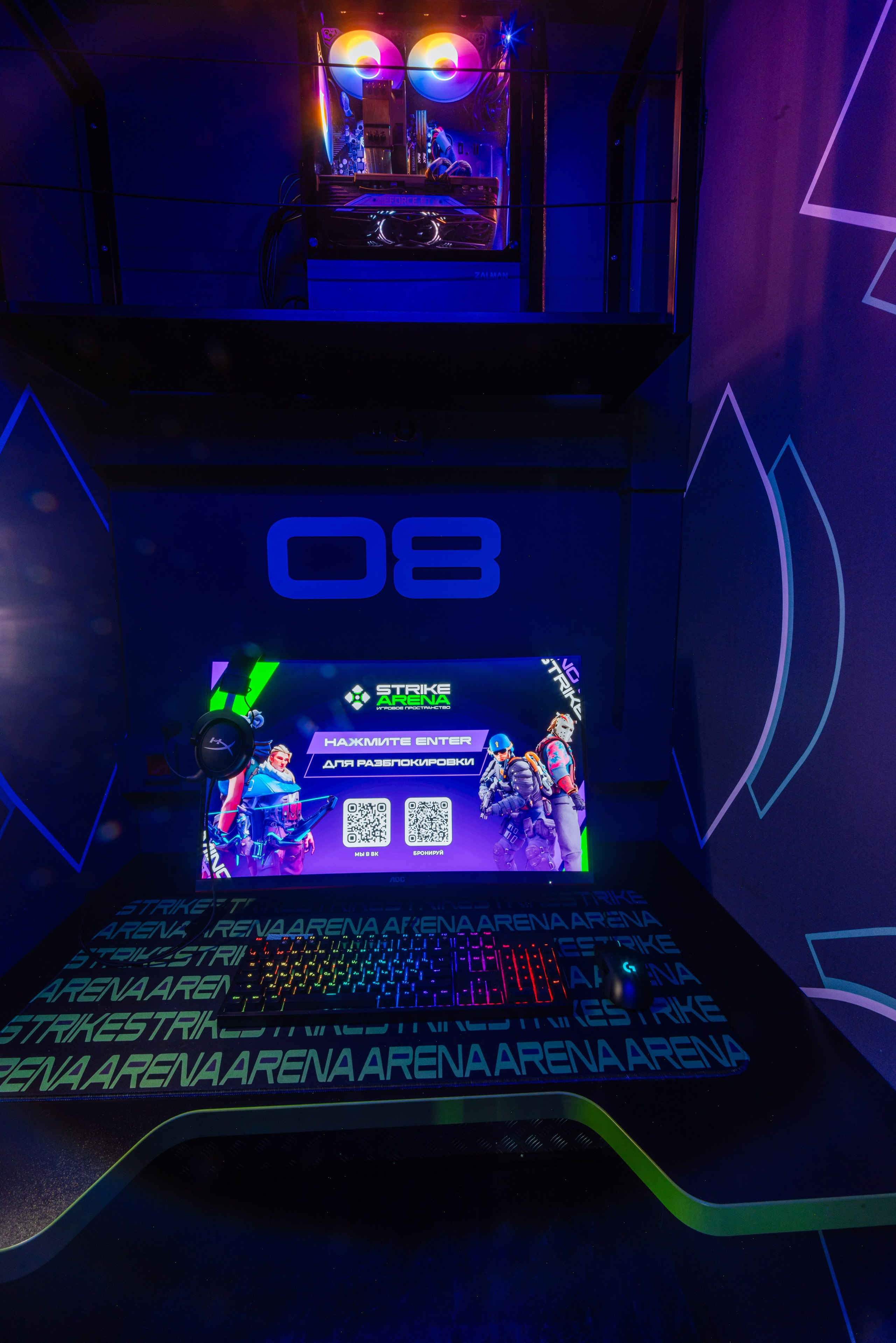 Фотосъемка для компьютерного клуба. Интерьерный и репортажный фотограф в Санкт-Петербурге