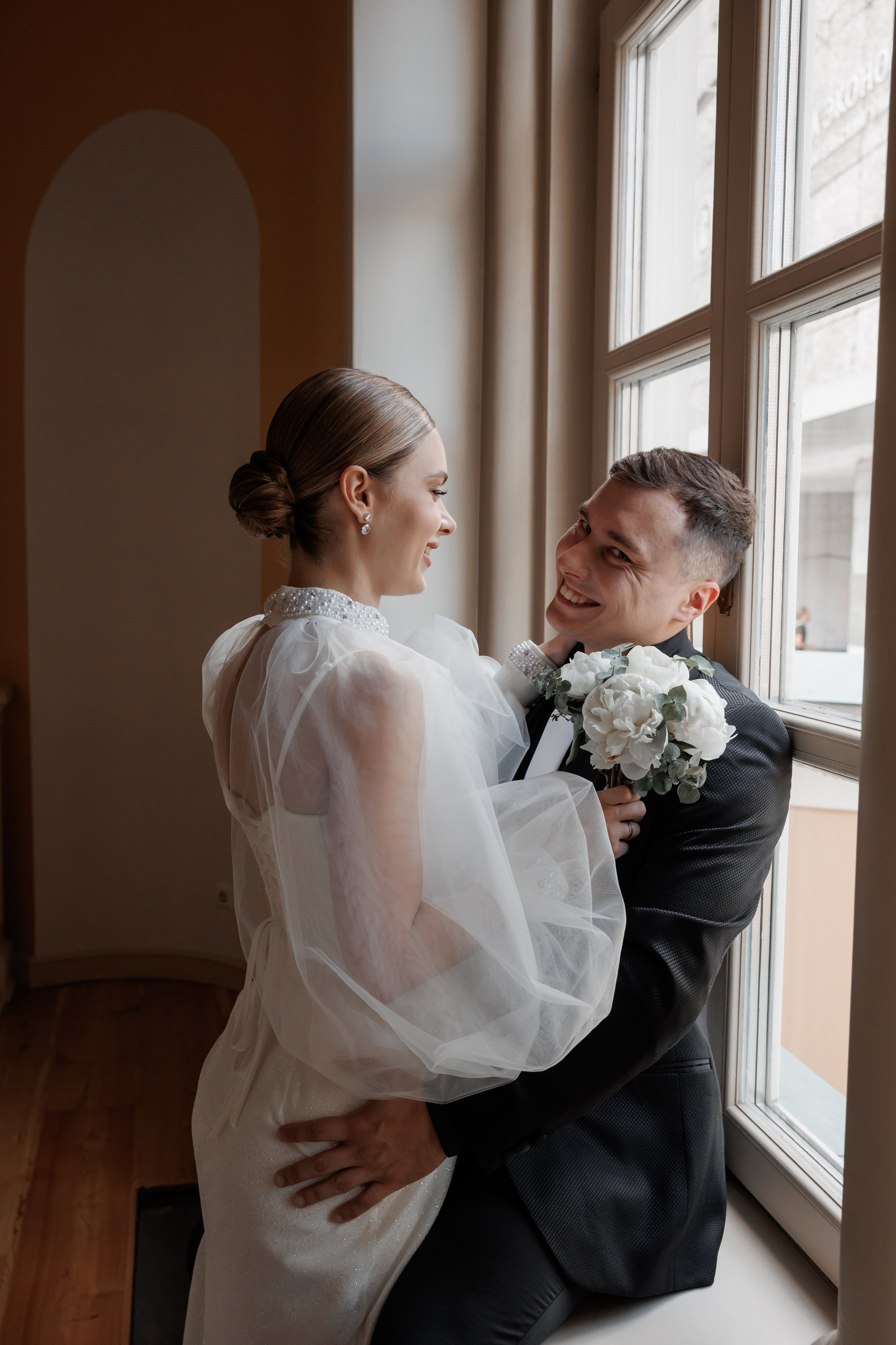 Анна и Сергей, Особняк Муравьевых-Апостолов, прогулка по ВДНХ, ресторан «Домик в саду». Свадебный и репортажный фотограф (Москва, Королев и другие)