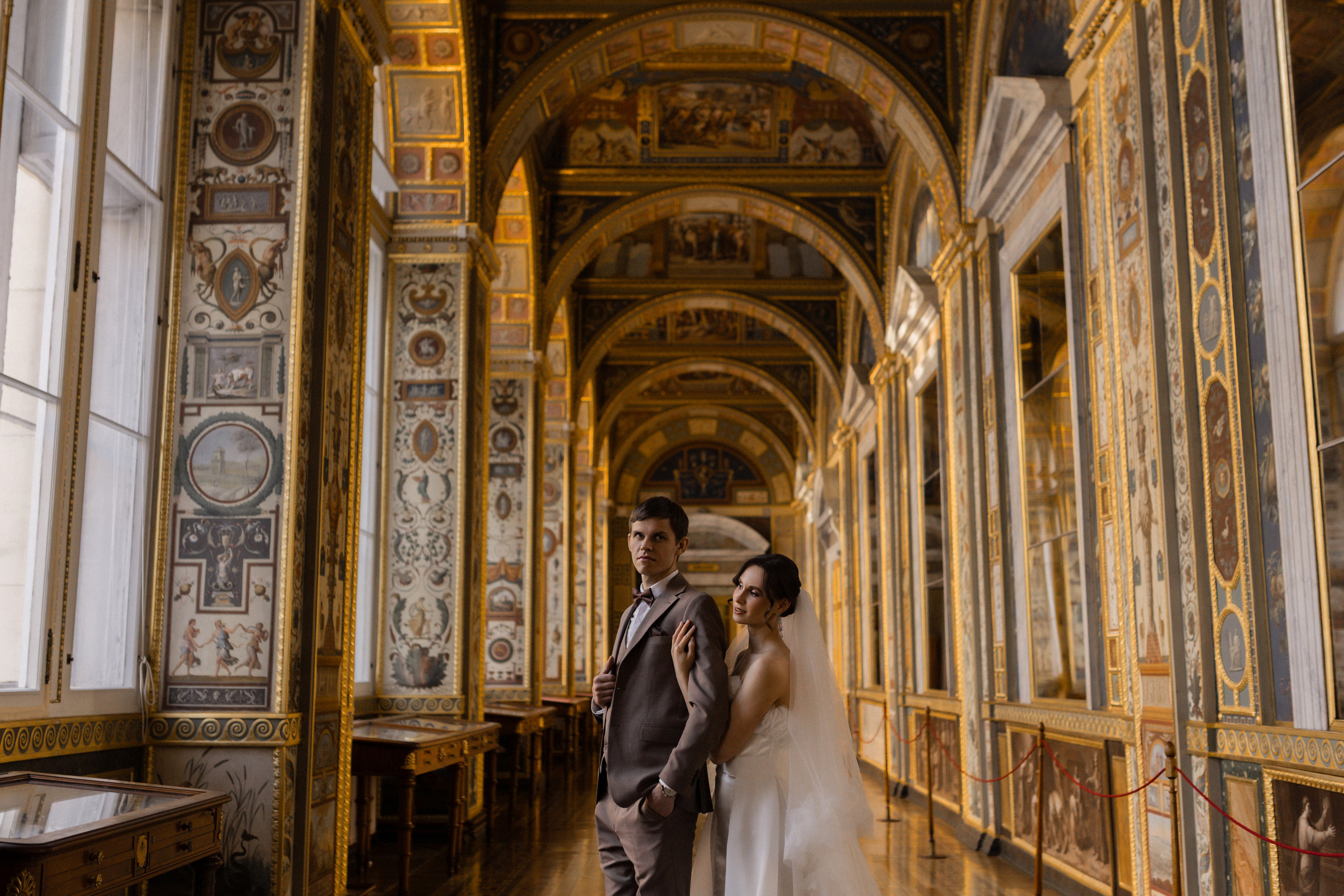 Алина+Роман Эрмитаж. Фотограф в Санкт-Петербурге