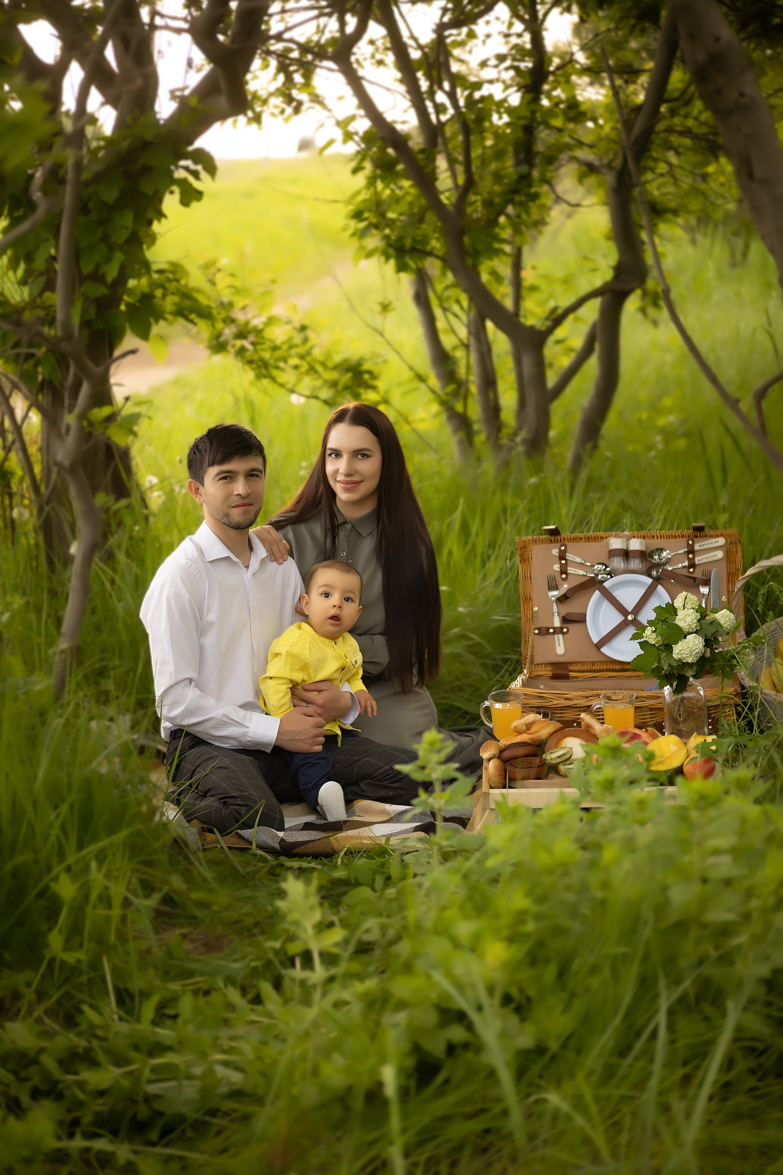 Семейная фотосессия пикник на природе. Сказочный фотограф в русском стиле в Москве Ангелина Старцева | Русский сказки|Фотосесессия в Азиатском стиле
