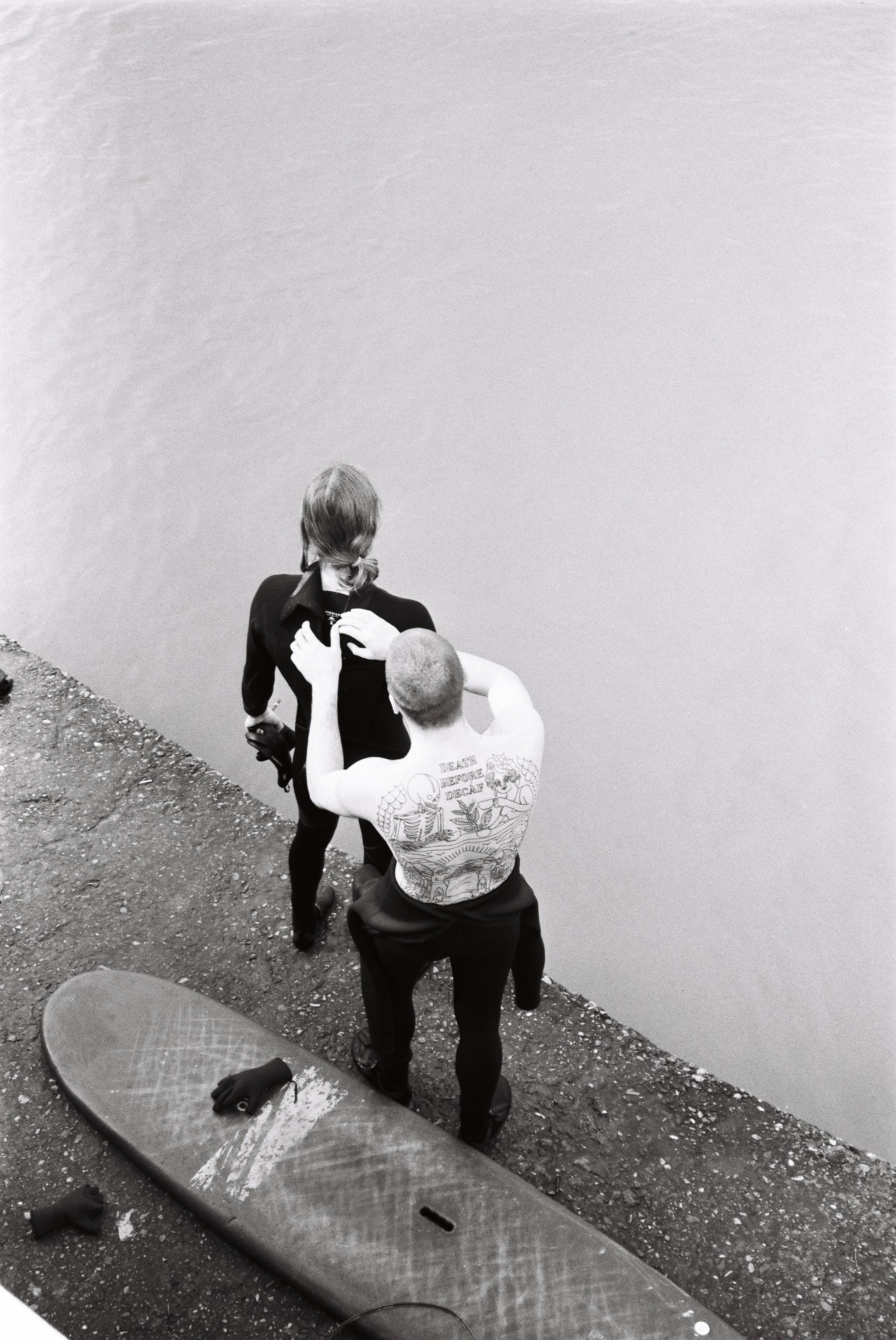 Surfing. Carolinetru