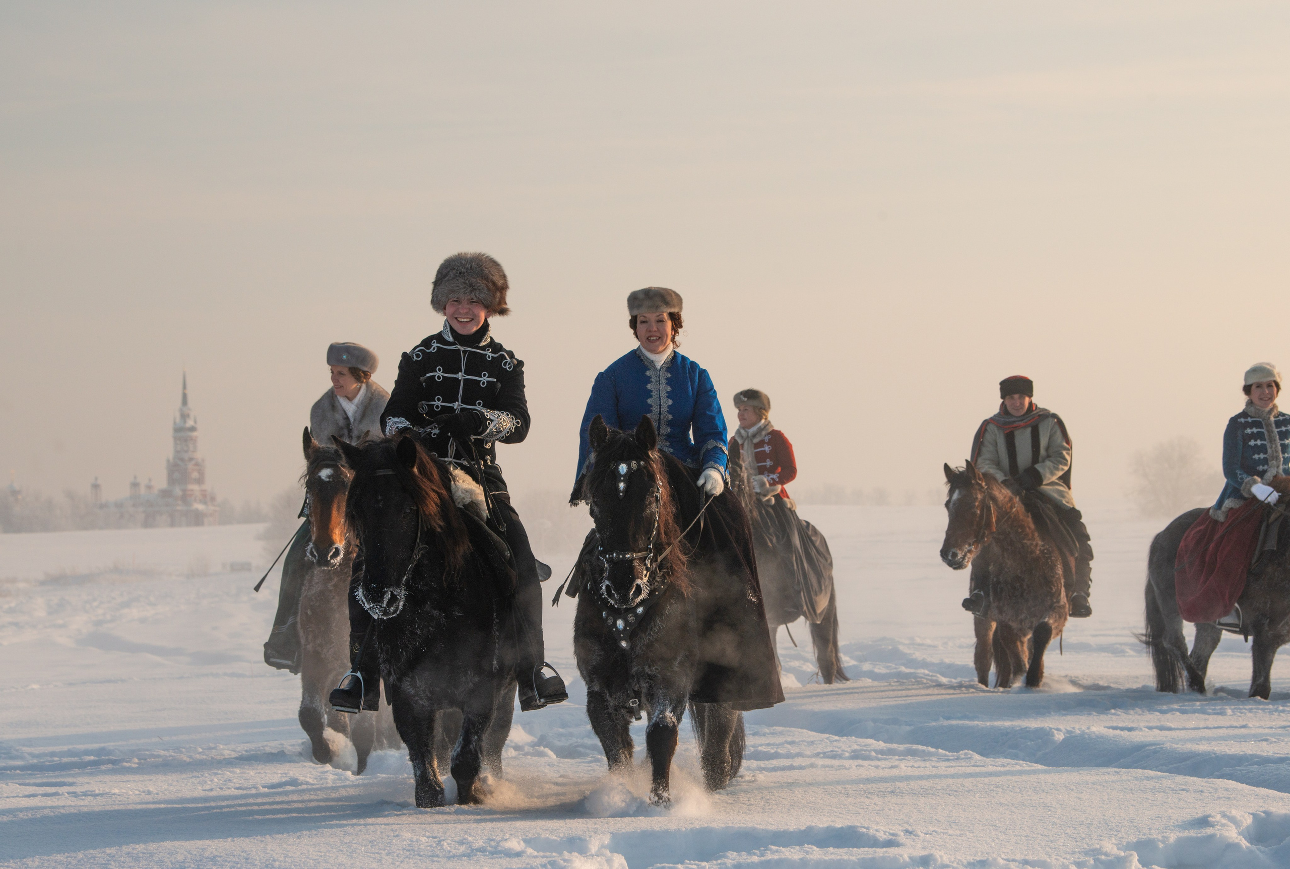 Псовая охота Аванпост. Конный фотограф в Саратове Юлия Иванова