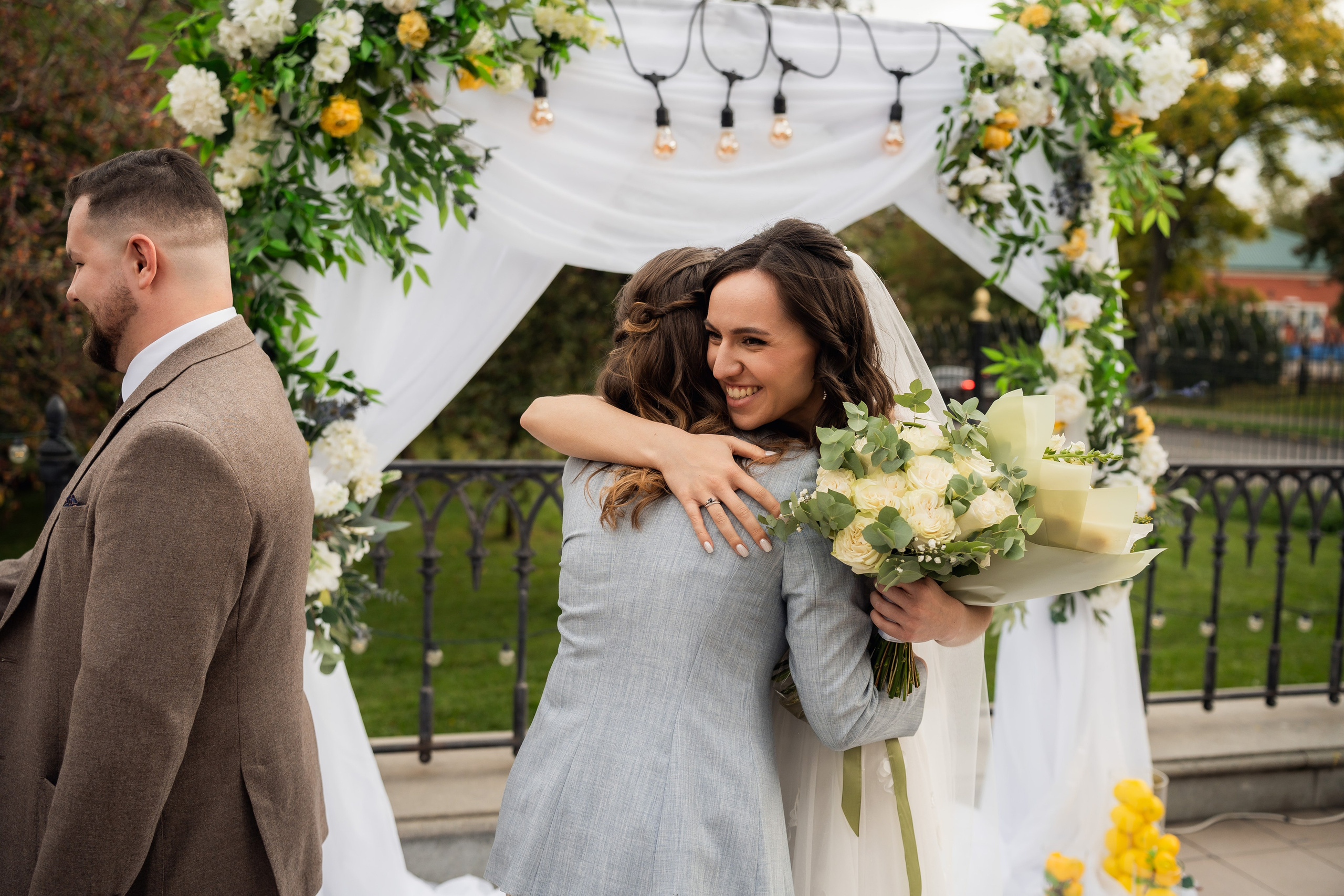 Было сухо, но мокро. Свадебный фотограф Москва и МО