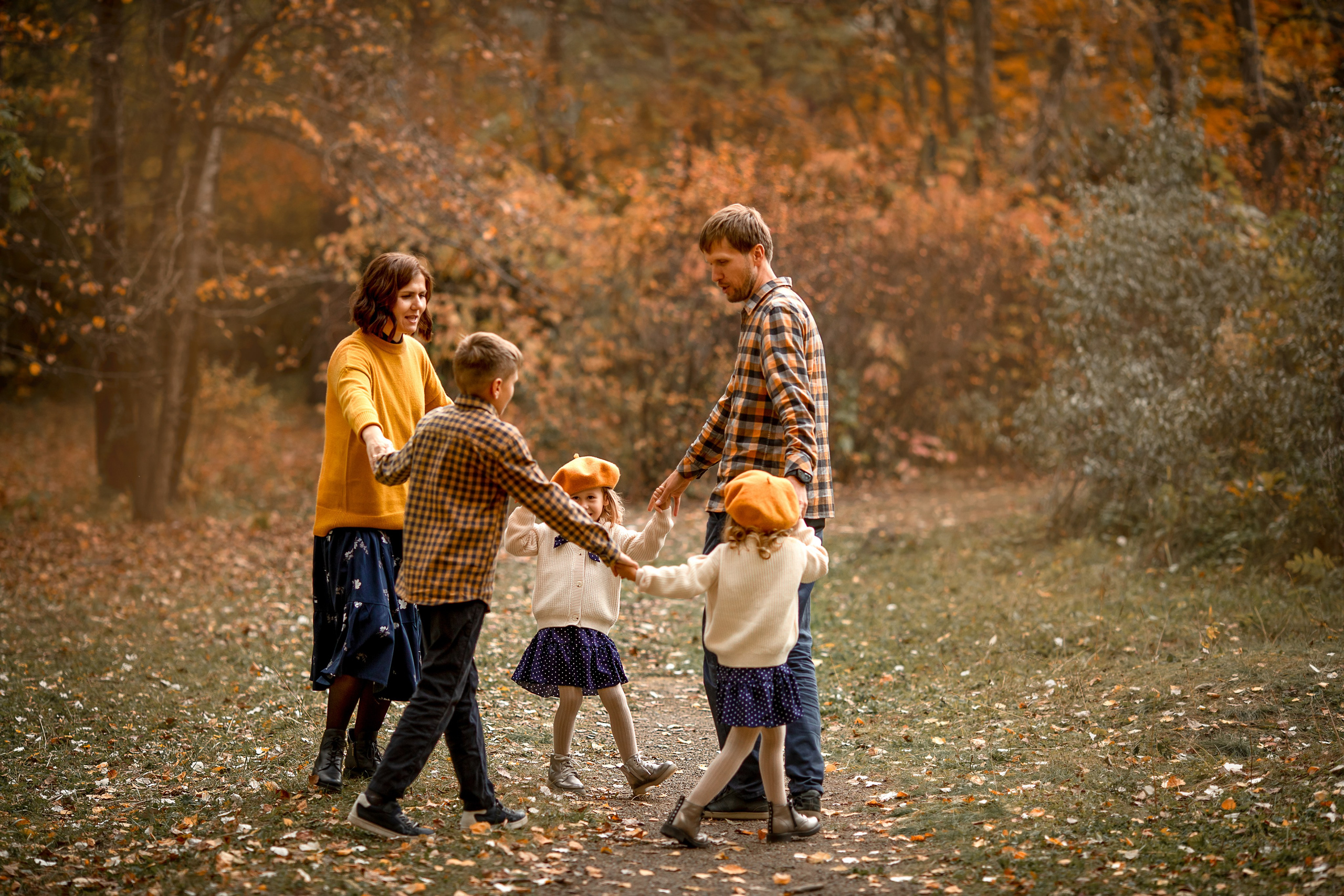 Тёплая осень. Детский и семейный фотограф в Красноярске Елена Коровкина