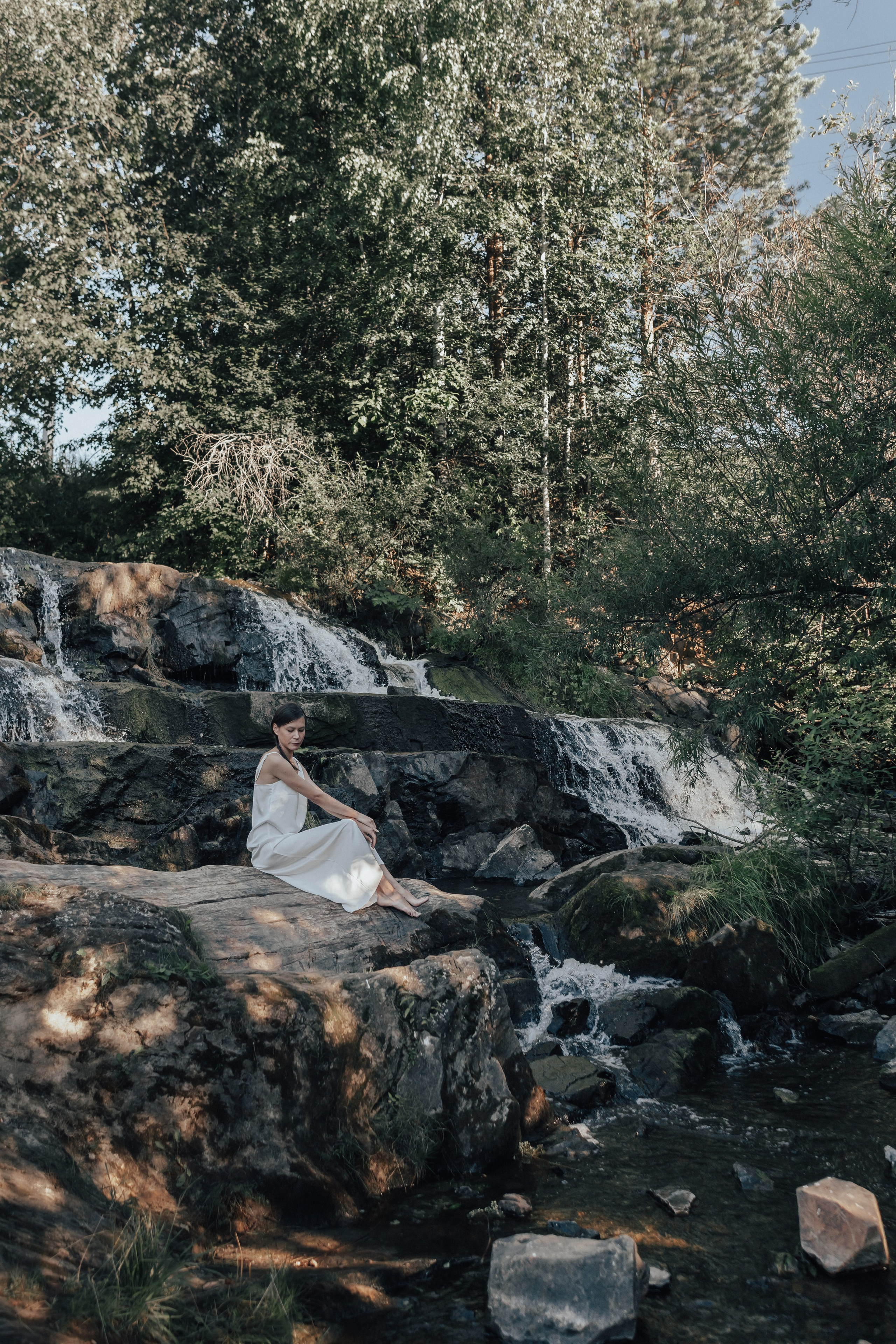 Водопад. Семейный и Свадебный фотограф в Екатеринбурге Кармановская Мария