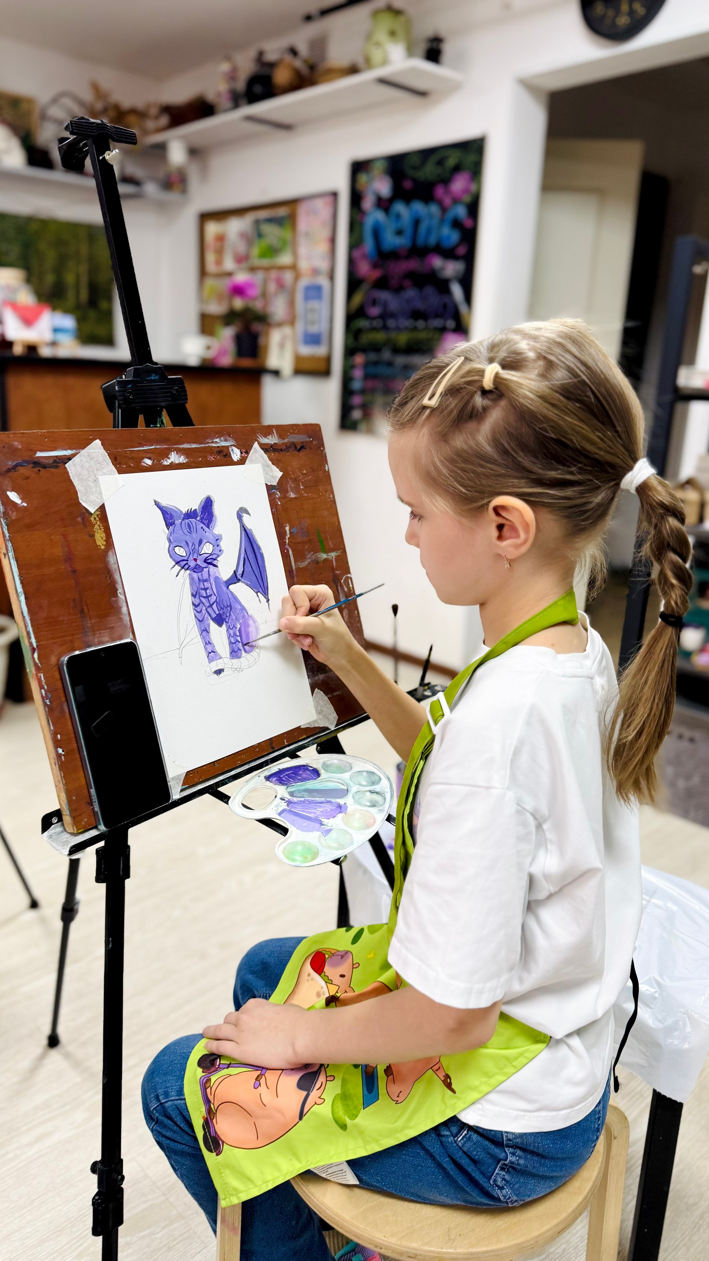 Рисование для детей 5-15 лет в Текстильщиках — занятия в мини-группах. Арт-вечеринки и мастер-классы в Москве для взрослых и детей