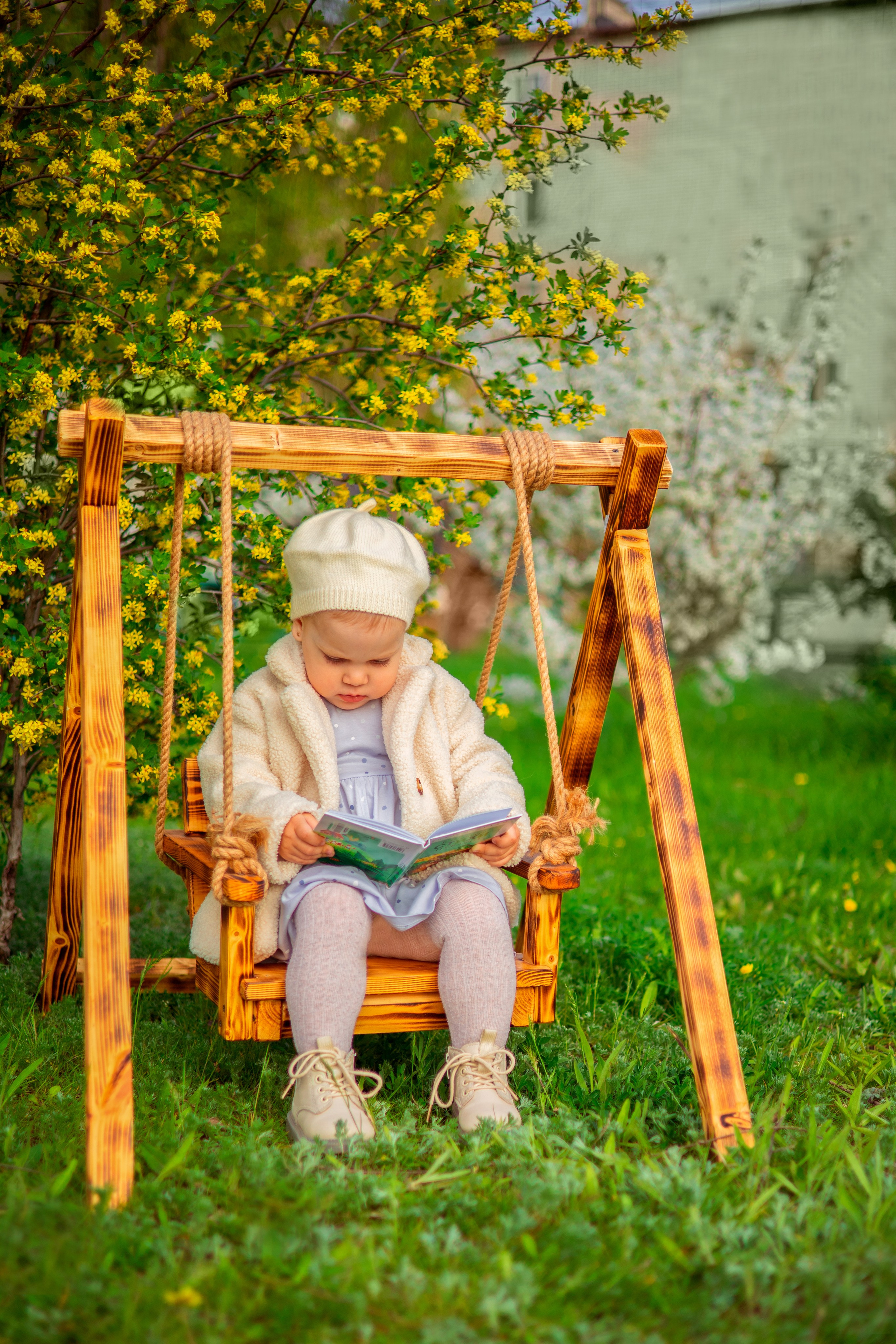 Полина качели. Семейный и детский фотограф в Михайловке Татьяна Лестьева