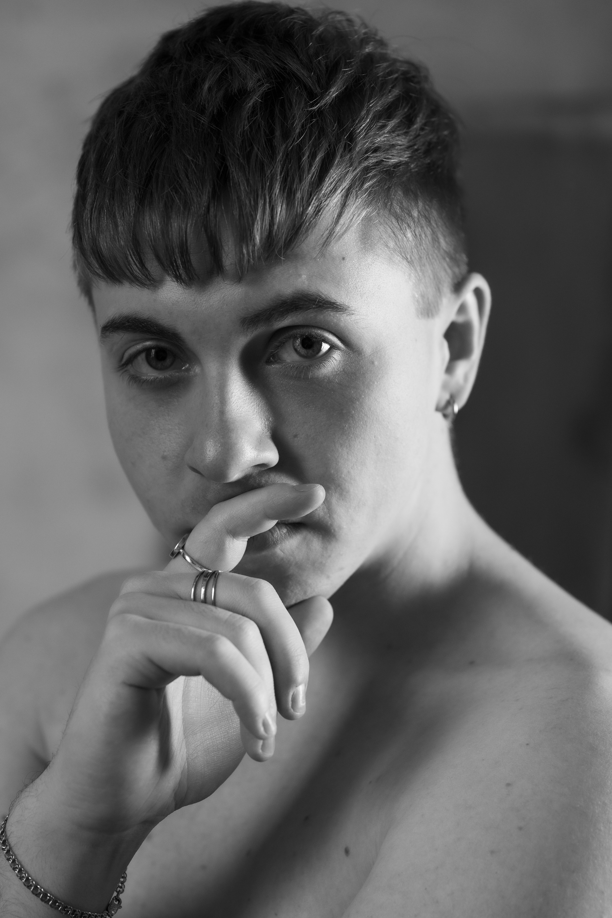 Мужской черно-белый портрет. Фотограф и видеограф в Москве Анна Матюхина