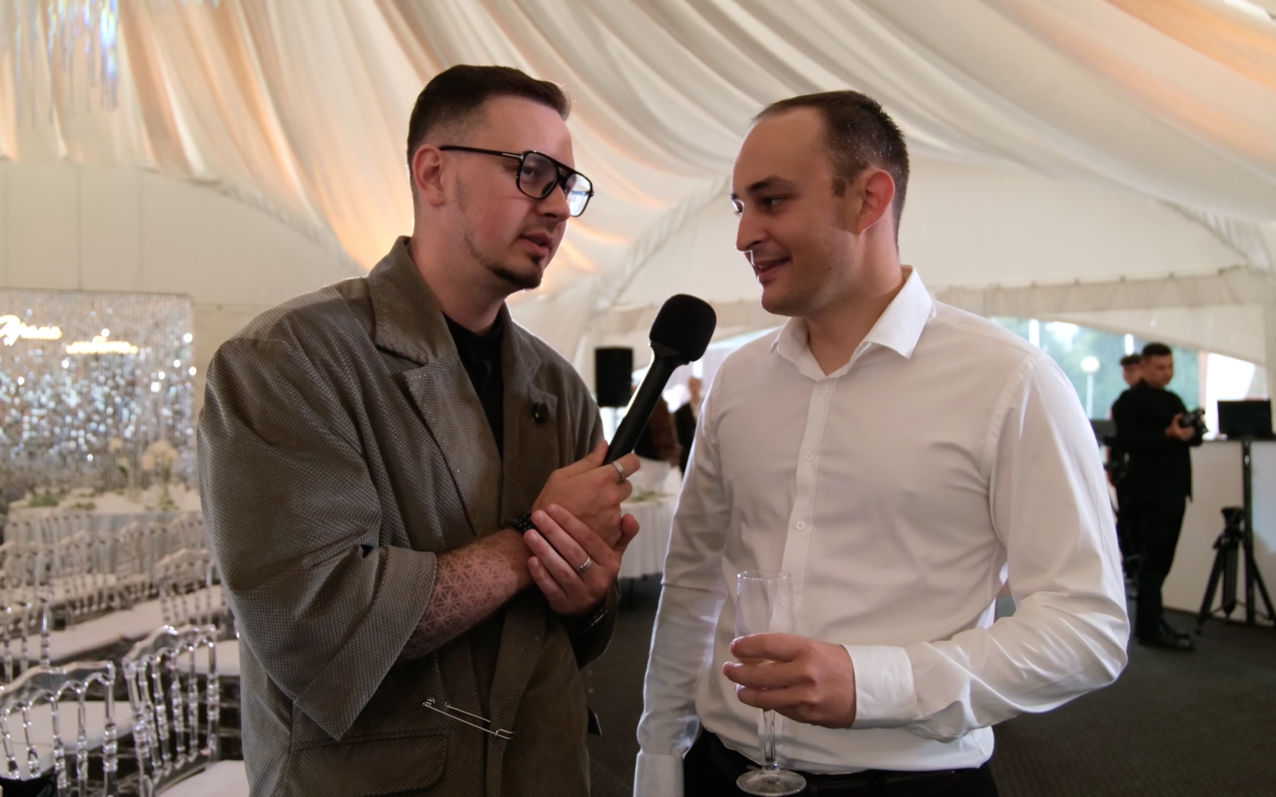 Свадебное SDE интервью в Ива Парк. Репортажный видеограф Илья Сухоносиик